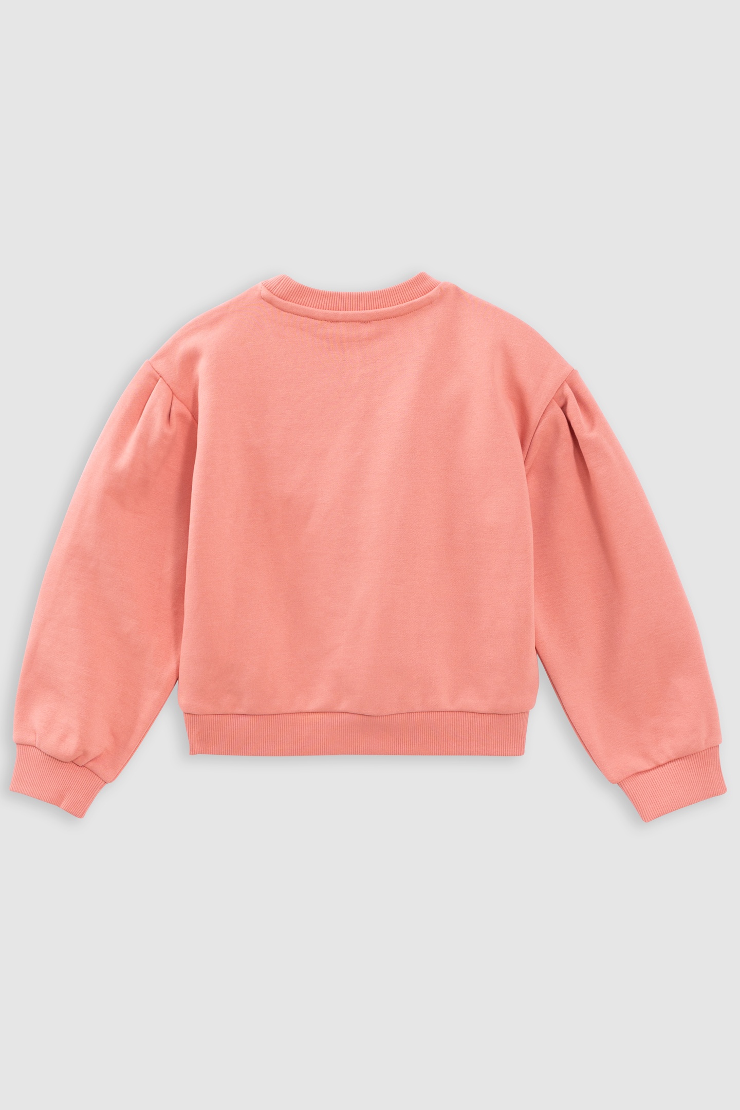 PINK SWEATSHIRT WITH EMBROIDERY AND EYELETS 2