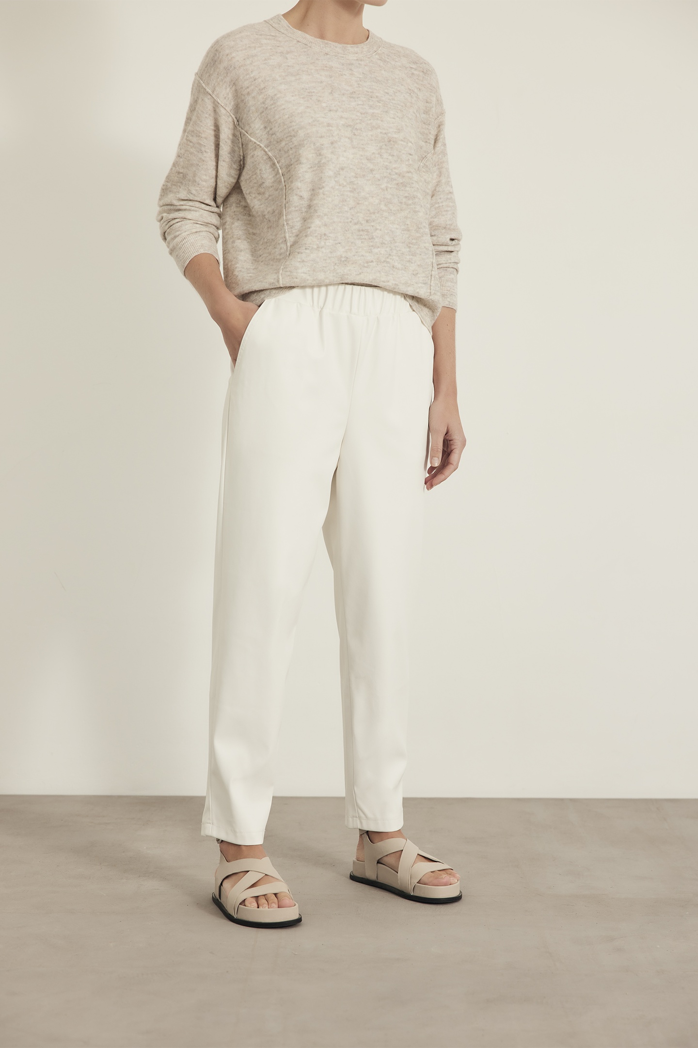 SALLY PANTS OFF WHITE 2