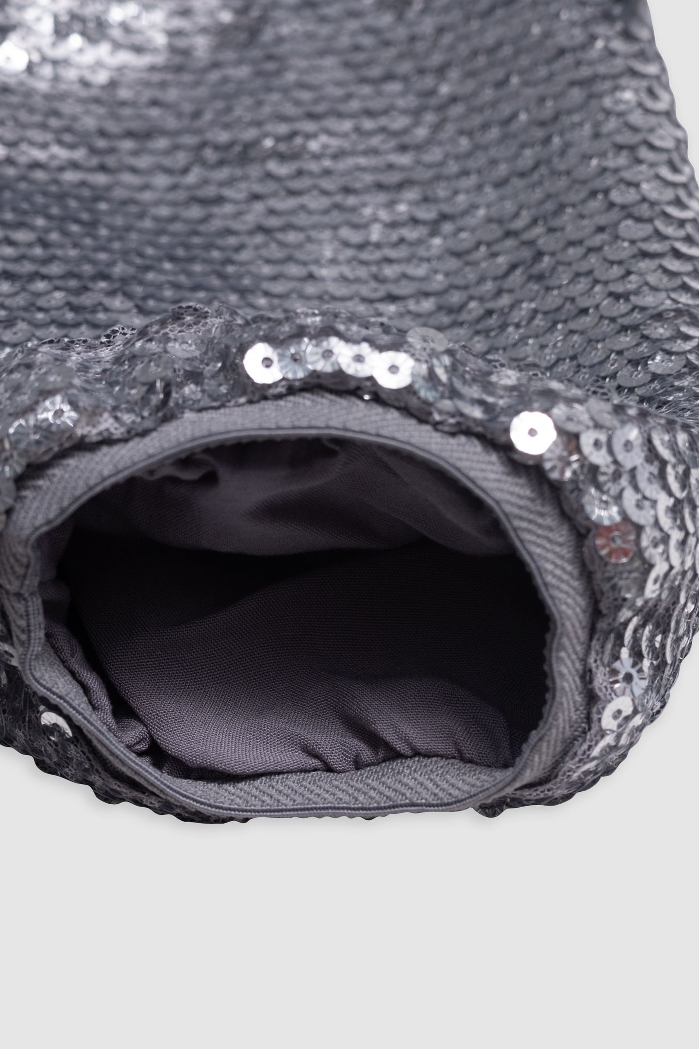 SILVER BOMBER WITH EMBROIDERED SEQUINS 6