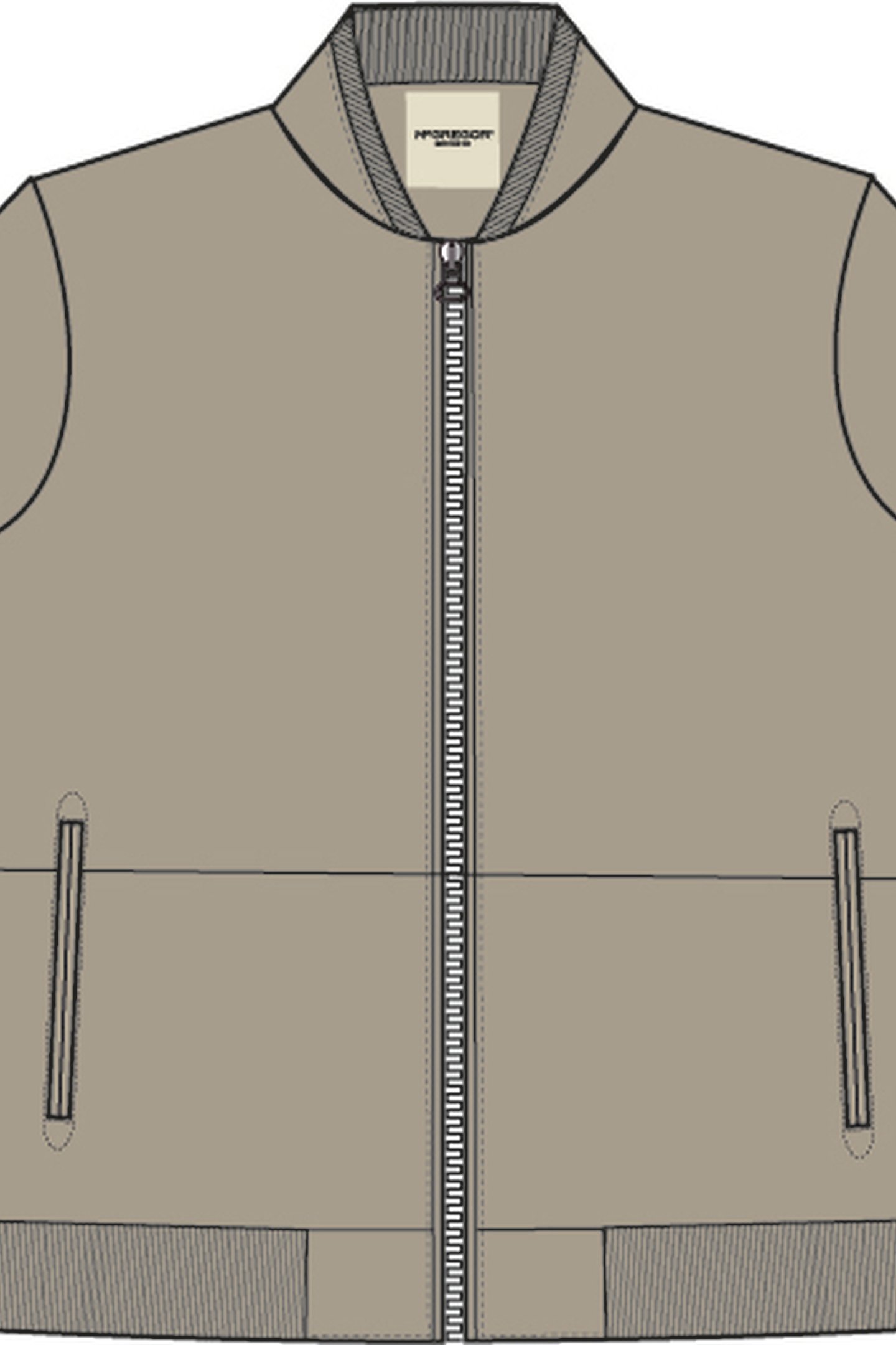 SUEDE BOMBER JACKET SAND 3