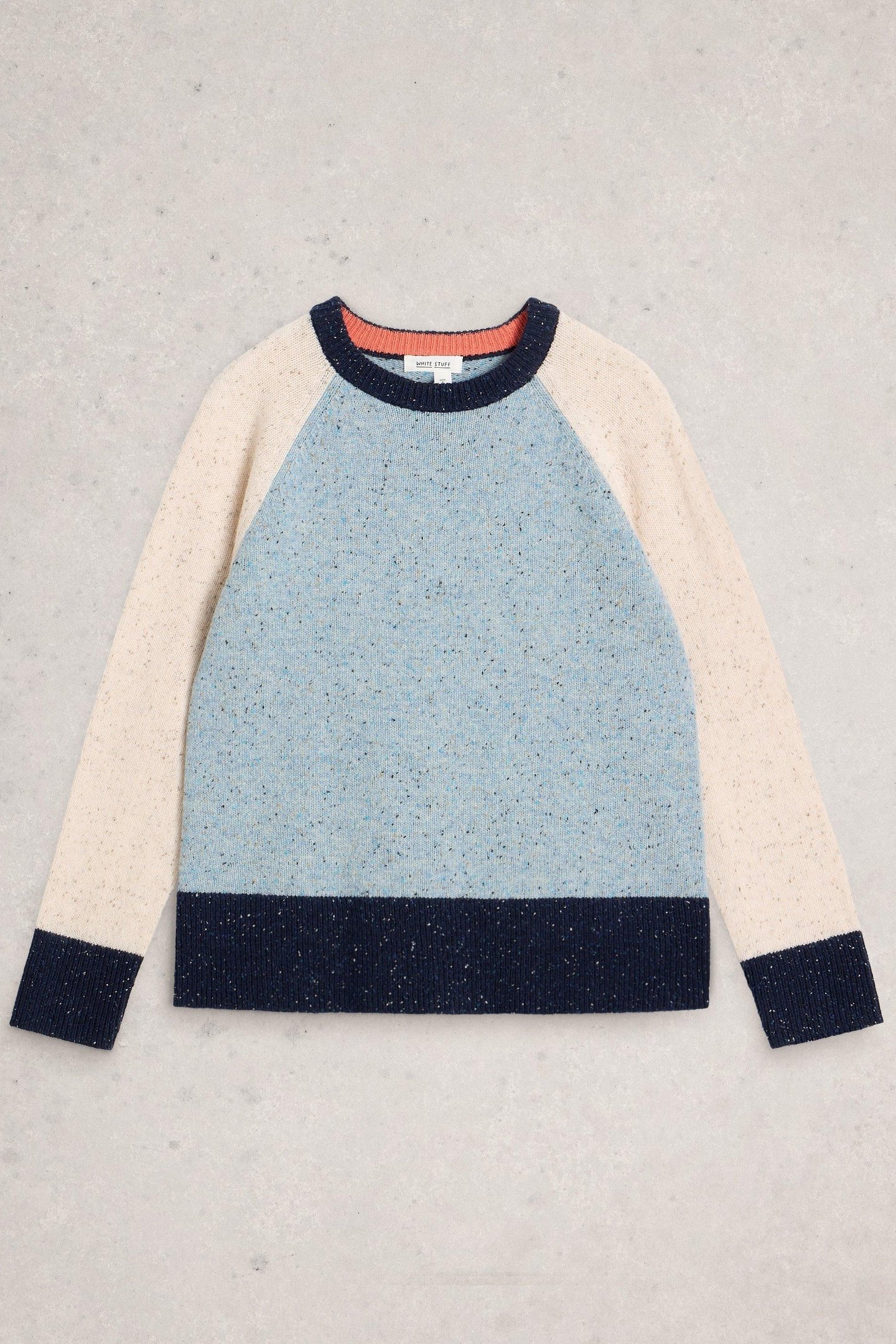 COLOURBLOCK NEP JUMPER BLUE MULTI 3