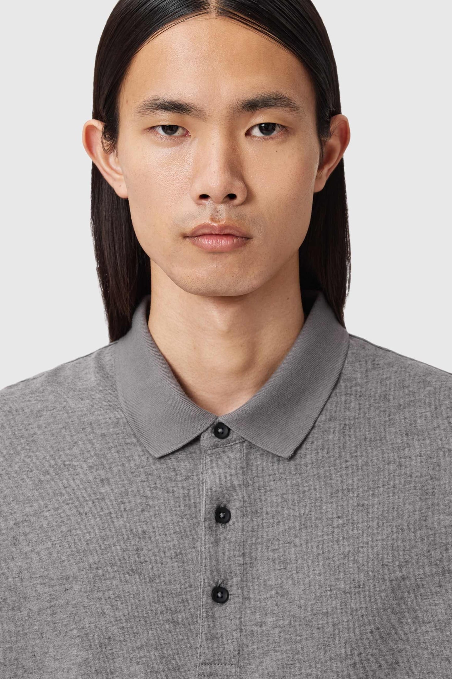 ROWAN SS POLO MARCH GREY MARL 9