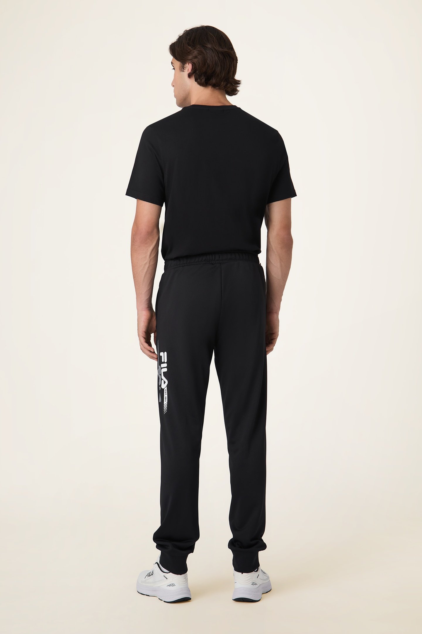 MANTA REGULAR GRAPHIC SWEATPANTS BLACK 3