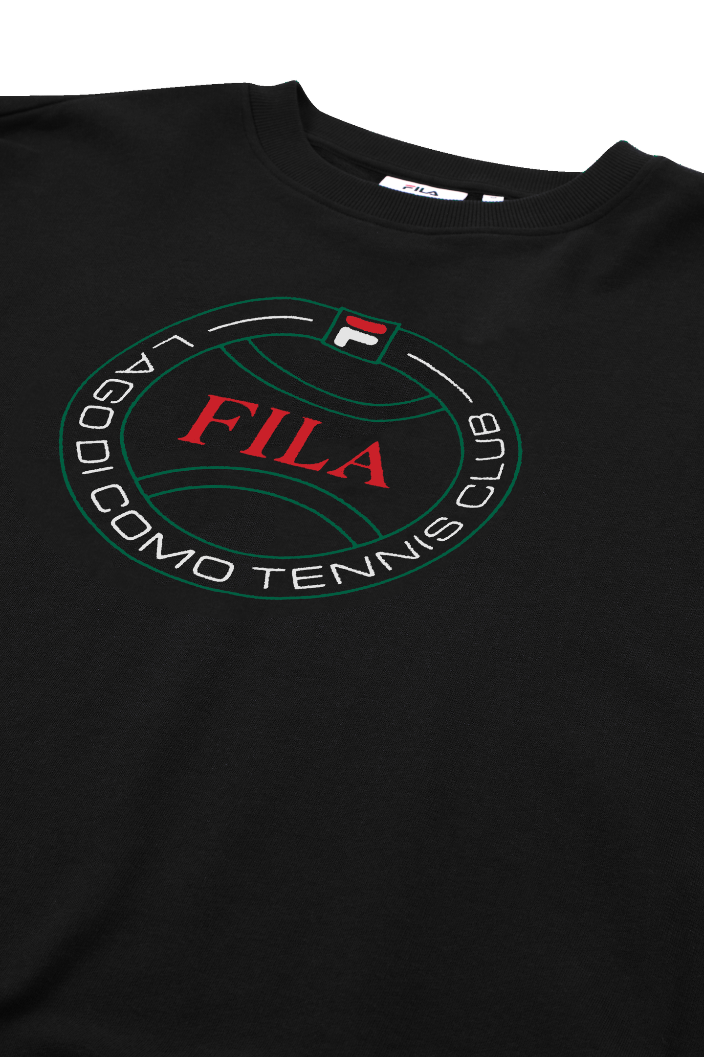 PARELLA RELAXED GRAPHIC SWEATSHIRT BLACK 5