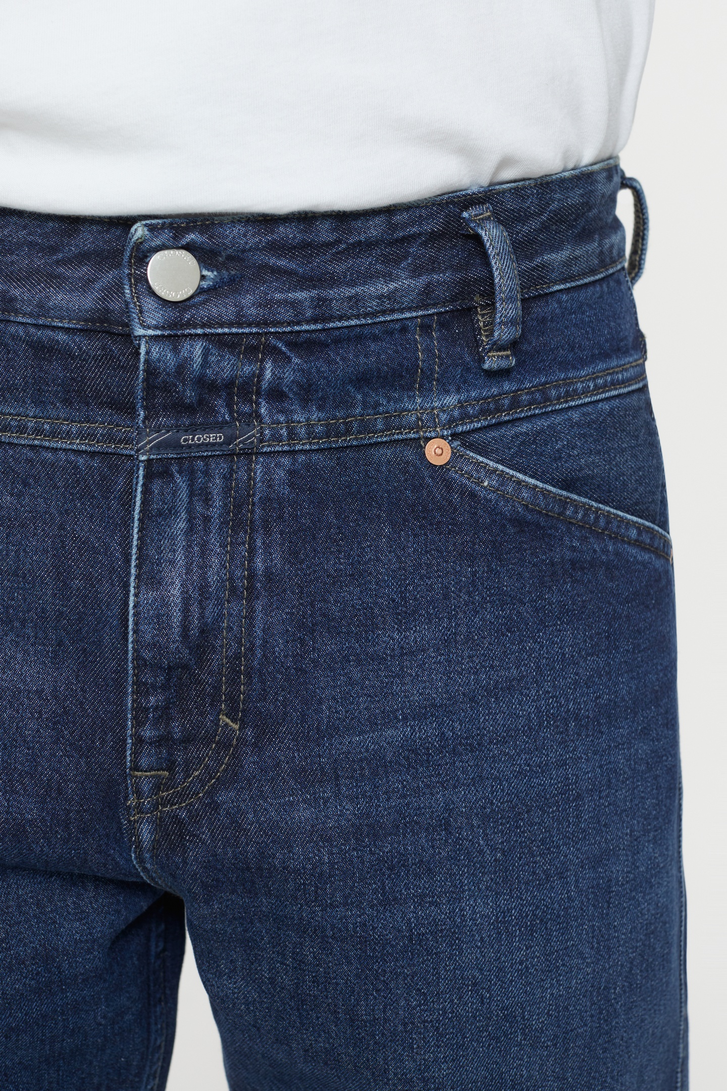 X-LENT TAPERED JEANS DARK BLUE 9