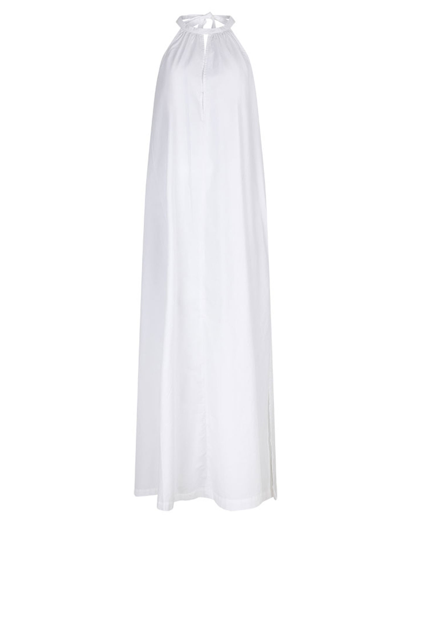 ISADORA MAXI HALTER DRESS OPTIC WHITE 6