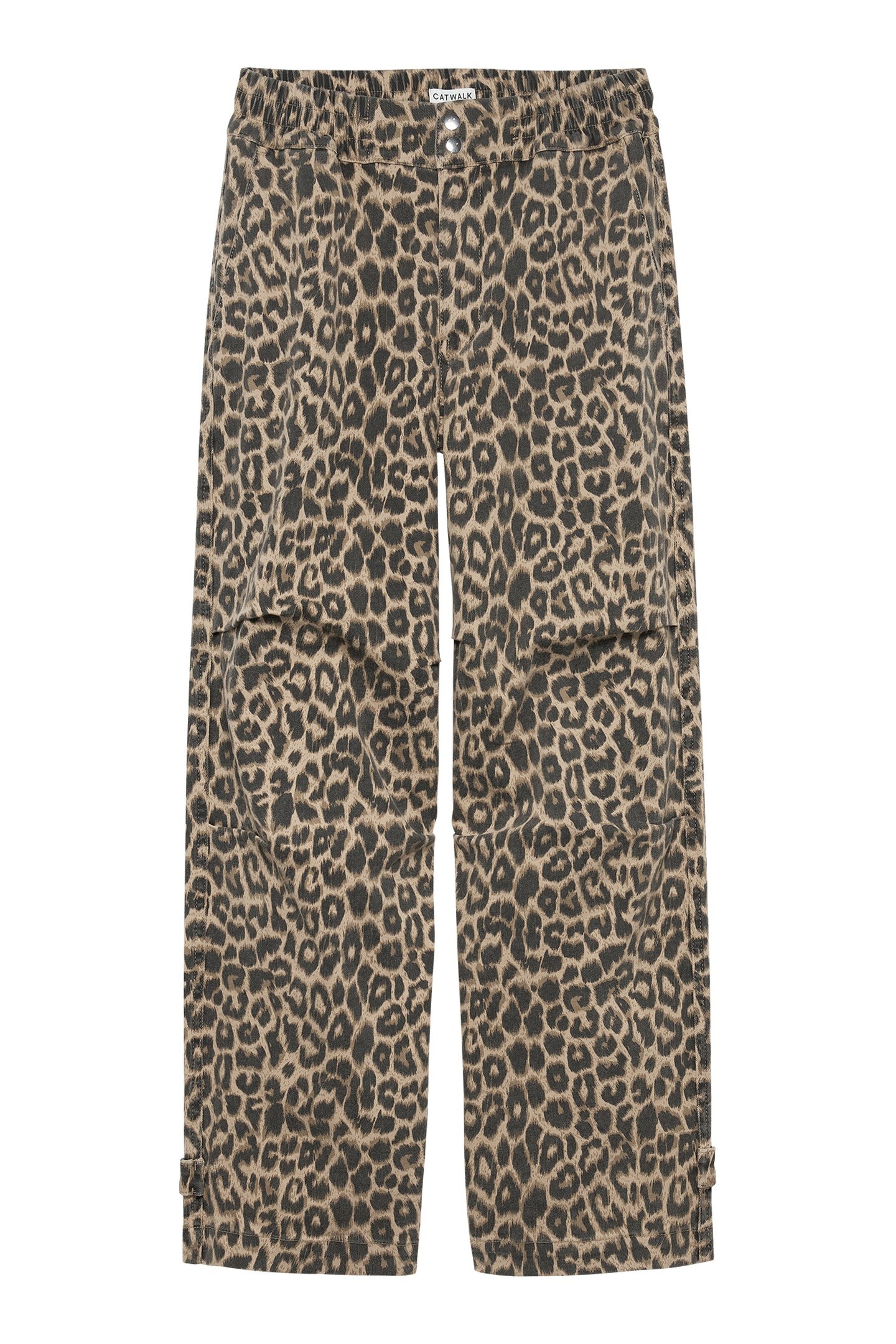 LEOPARD TROUSERS SESAME 4