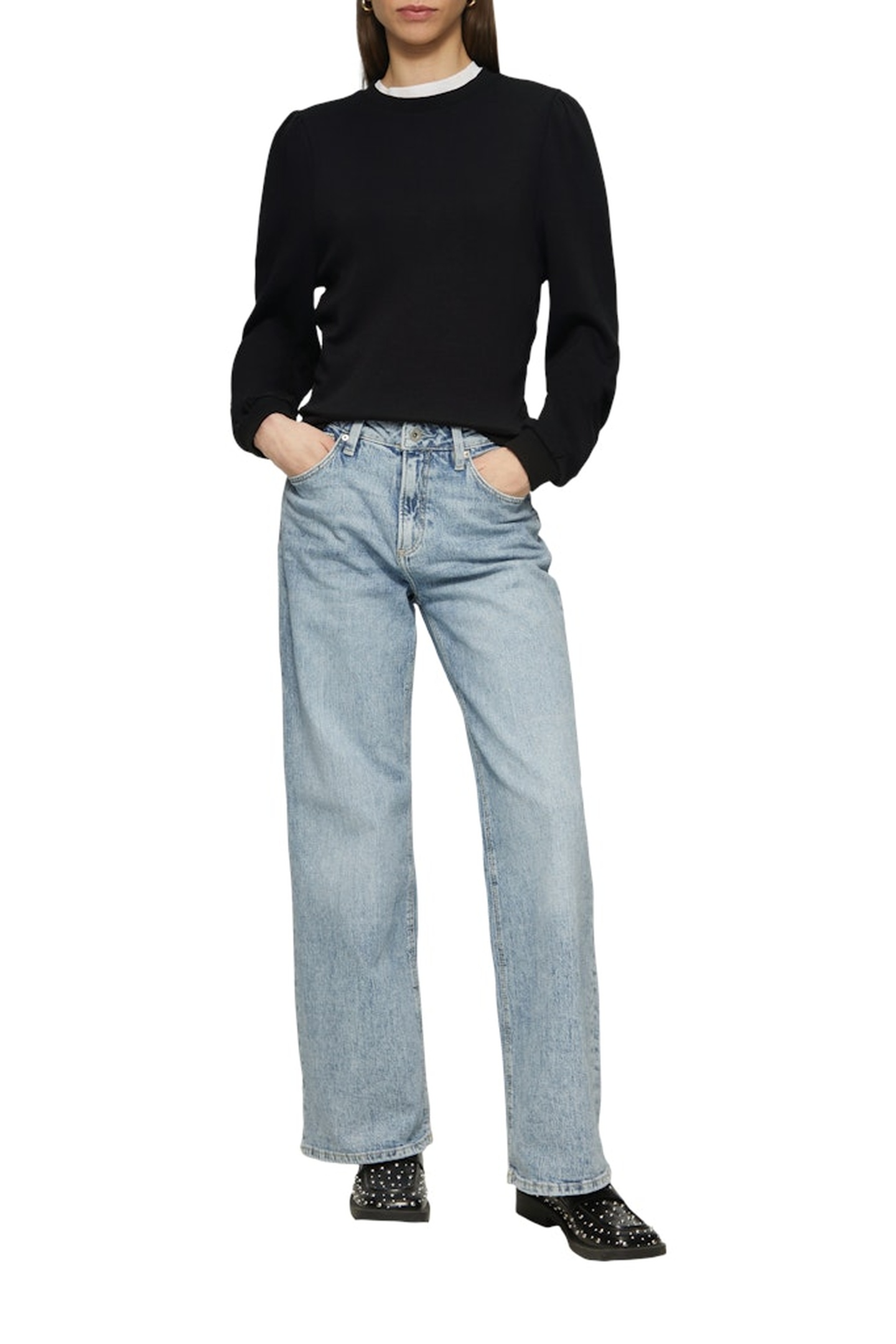 S.OLIVER-QS SWEATSHIRTS BLACK 1