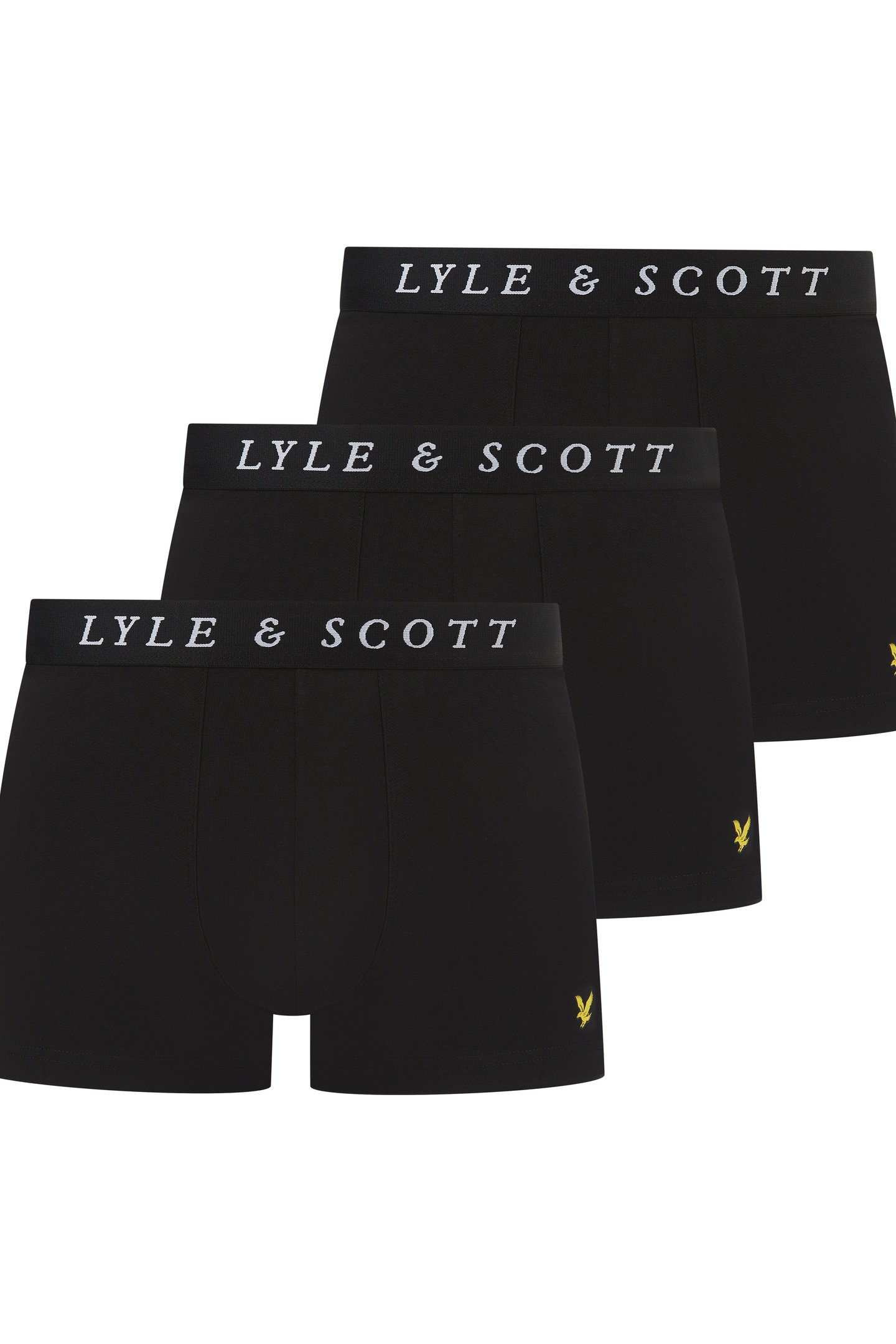 NEVILLE 3 PACK UNDERWEAR BLACK 1