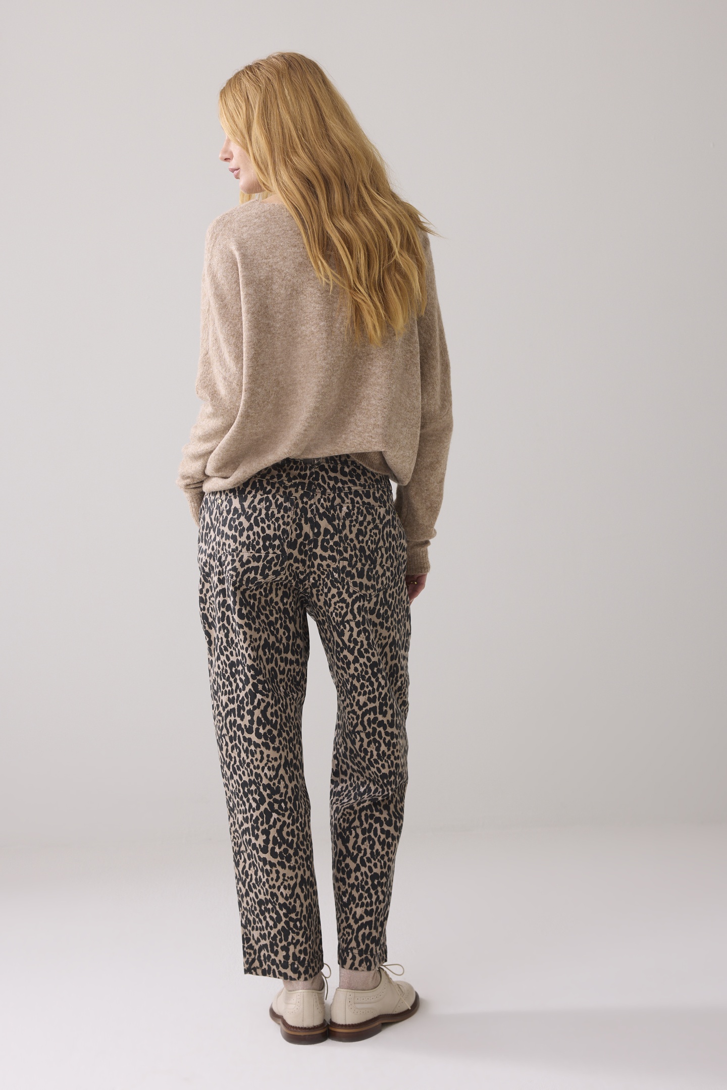 MOM FIT PANT DRY STRETCH TWILL KHAKI 2