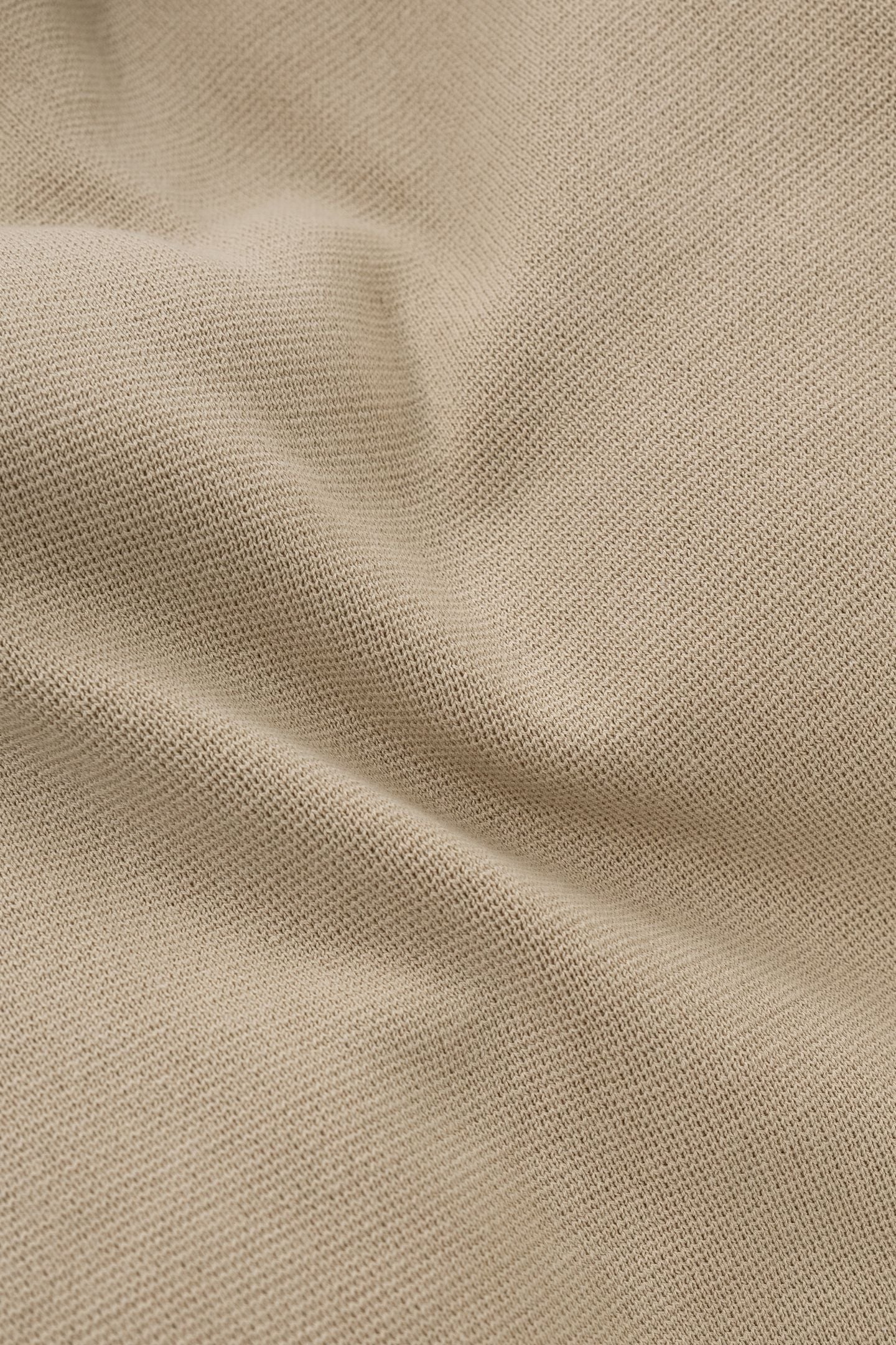 SHORT BEIGE KNITTED CARDIGAN WITH ENGRAVED BUTTONS 7