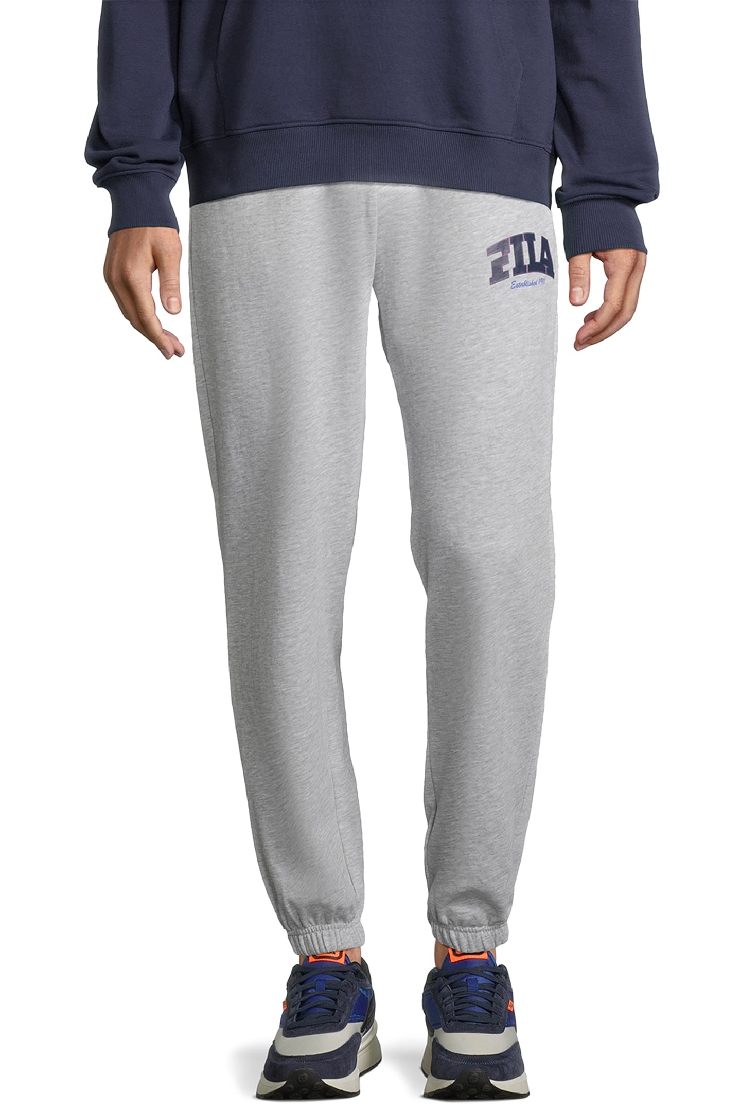 LANDEN SWEAT PANTS LIGHT GREY MELANGE 2