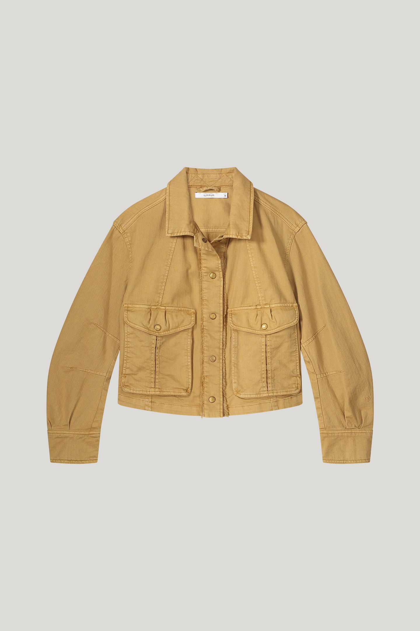 JACKET DRY STRETCH TWILL SOFT CAMEL 4