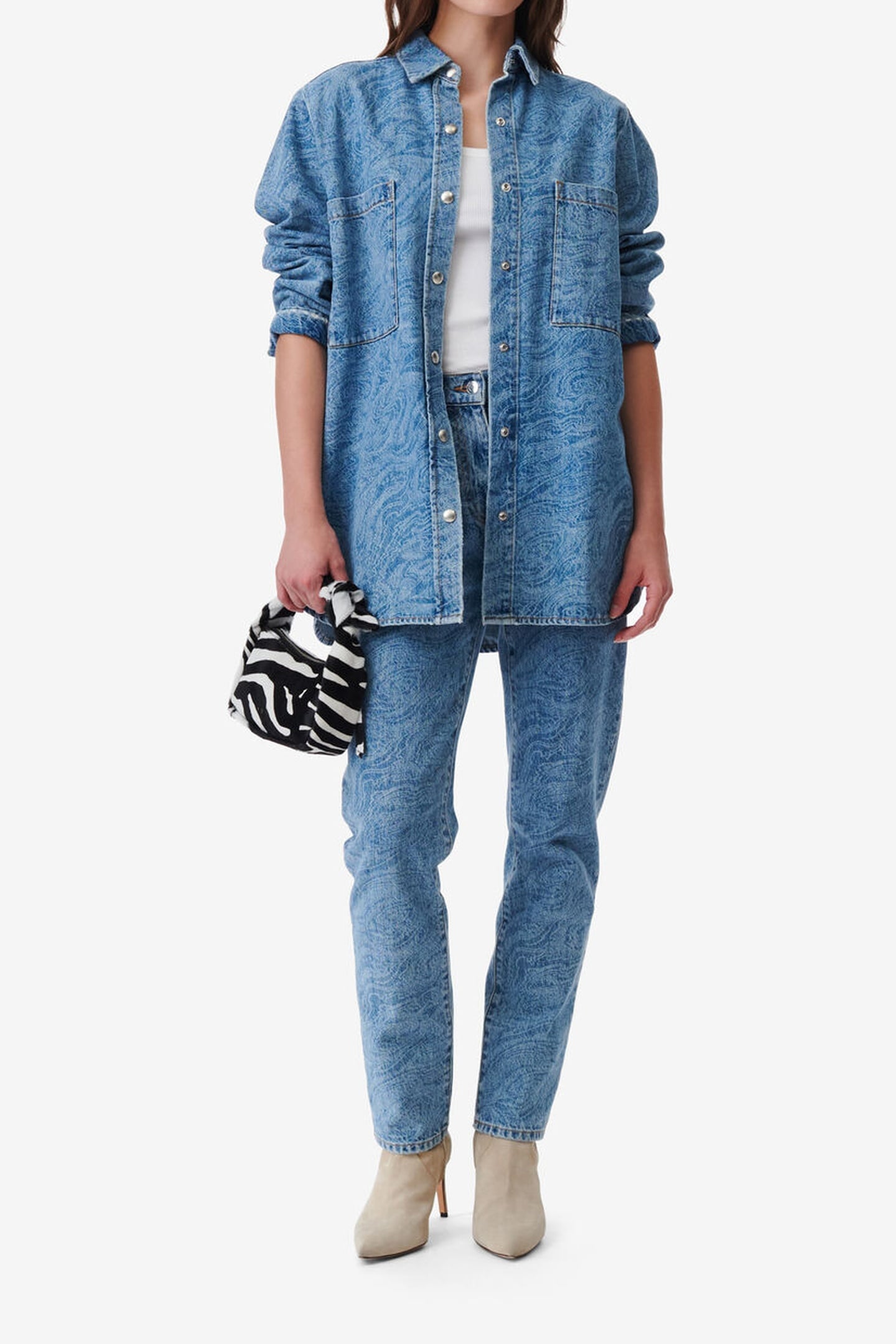 PAMPELOO OVERSHIRT LASER DENIM 1