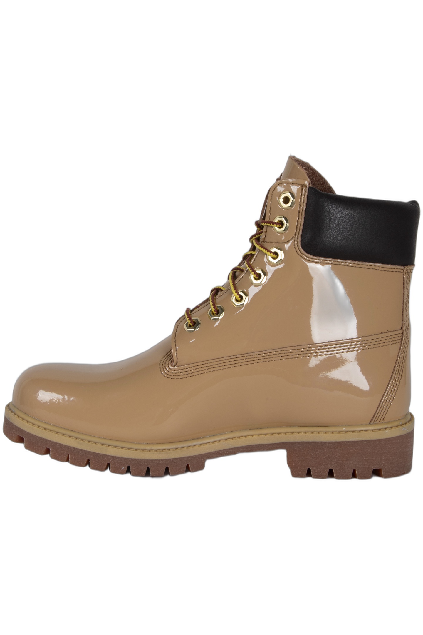 PREMIUM 6 INCH LACE UP WATERPROOF BOOT MEDIUM BROWN 1