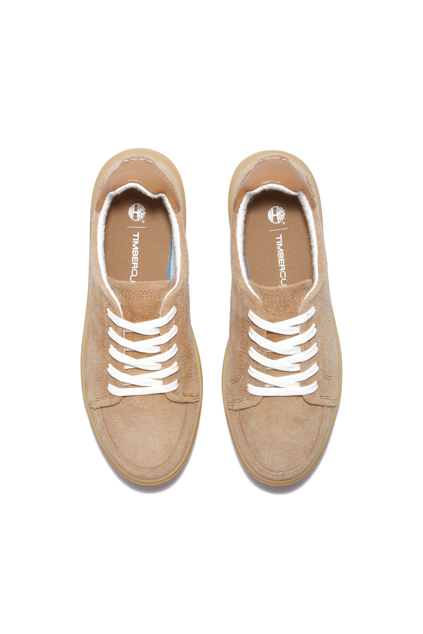 EMERSON STREET LOW LACE UP SNEAKER MEDIUM BEIGE SUEDE 7