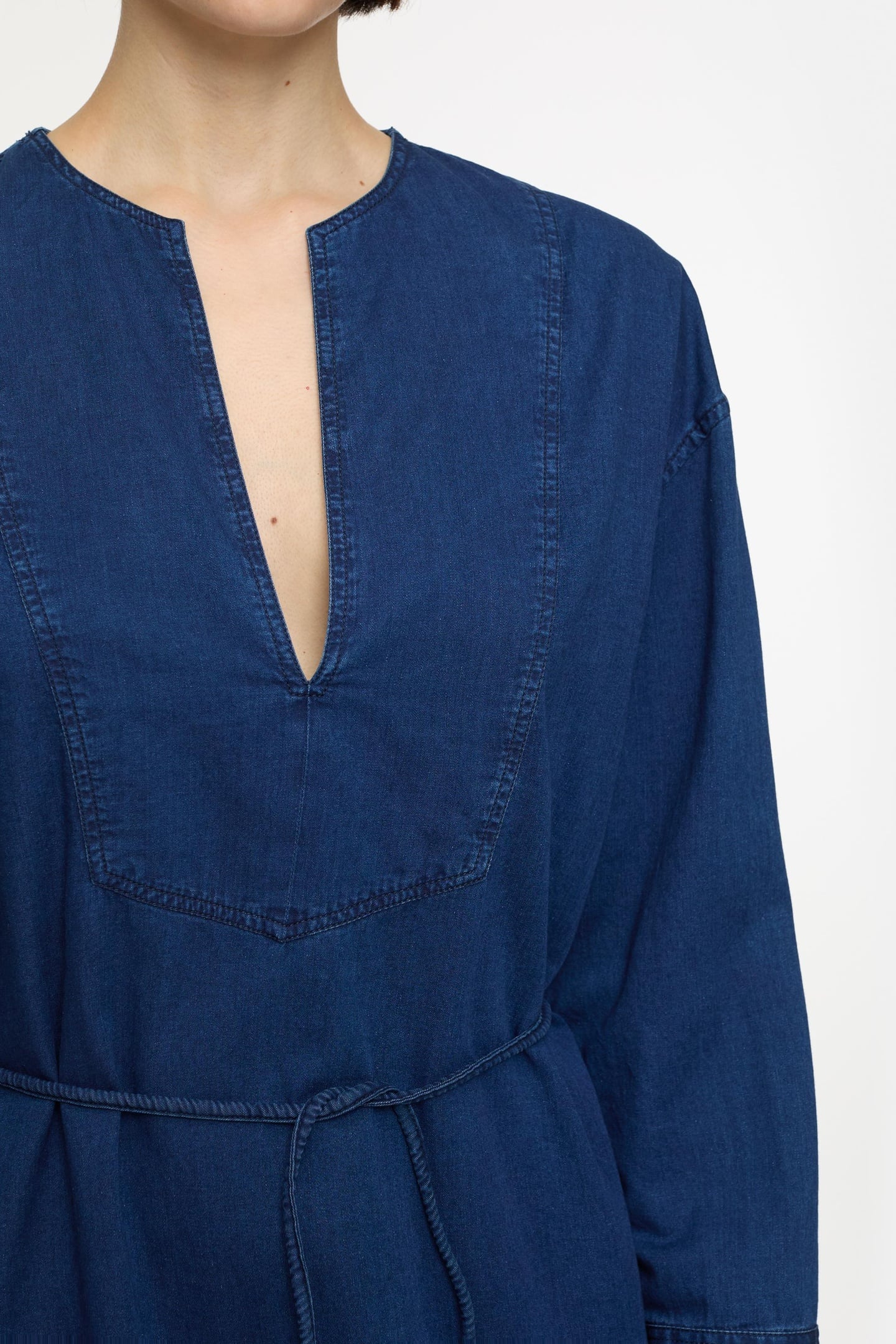 SHIRT DRESS DRESSES DARK BLUE 6