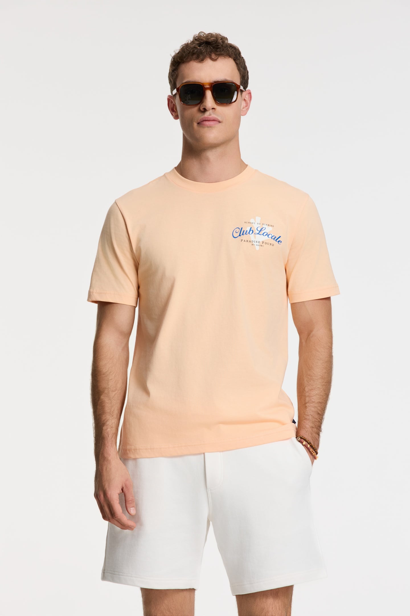 LIAM REGULAR T-SHIRT PARADISE ORANGE PEACHES 1