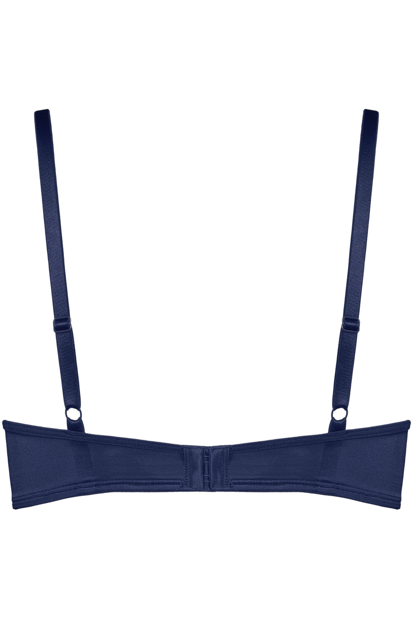 MORANA DARK SKY BLUE PLUNGE BALCONY BRA 4