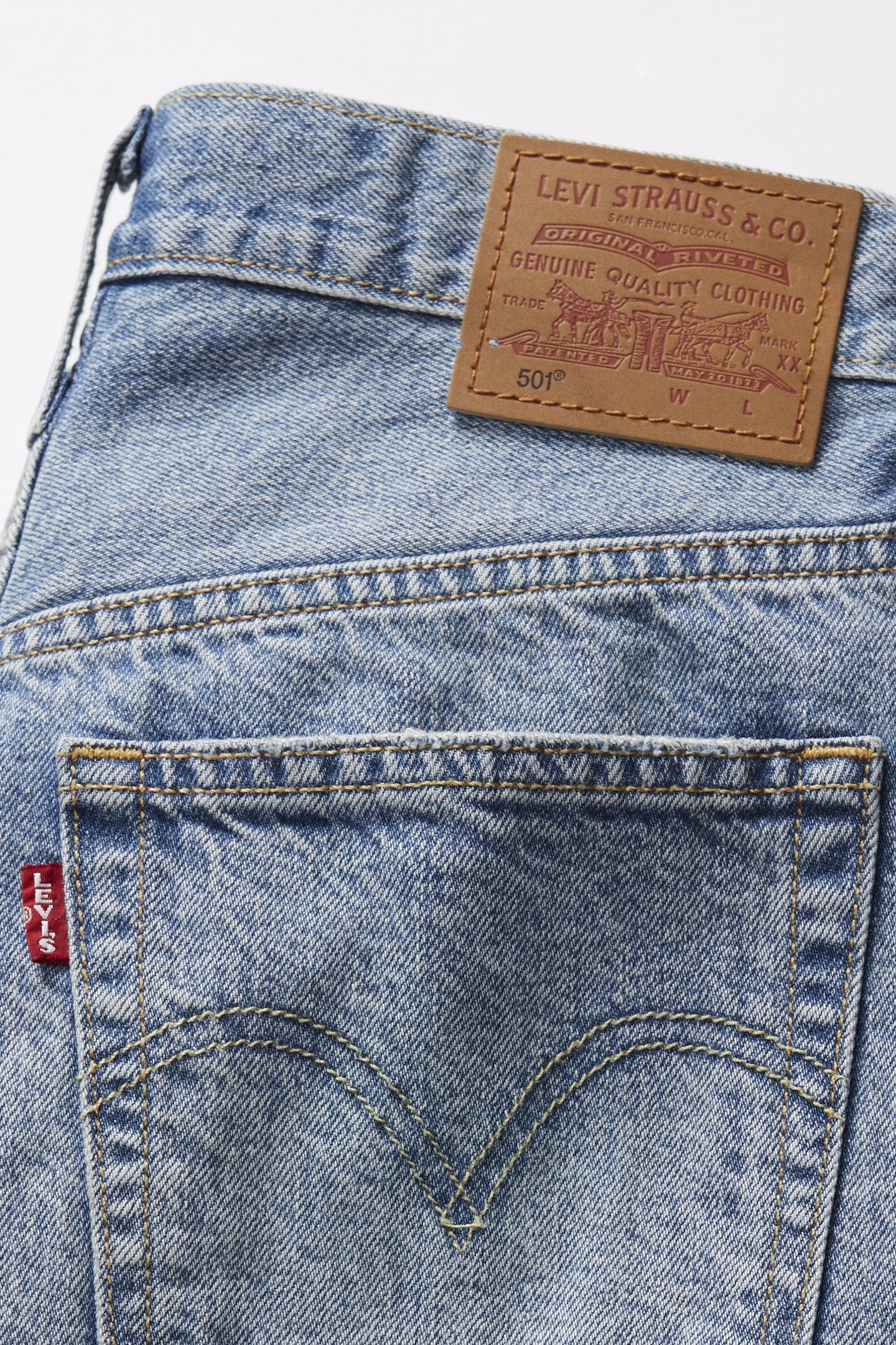 501 MID THIGH SHORT LW FUN FLARE LIGHTW 8