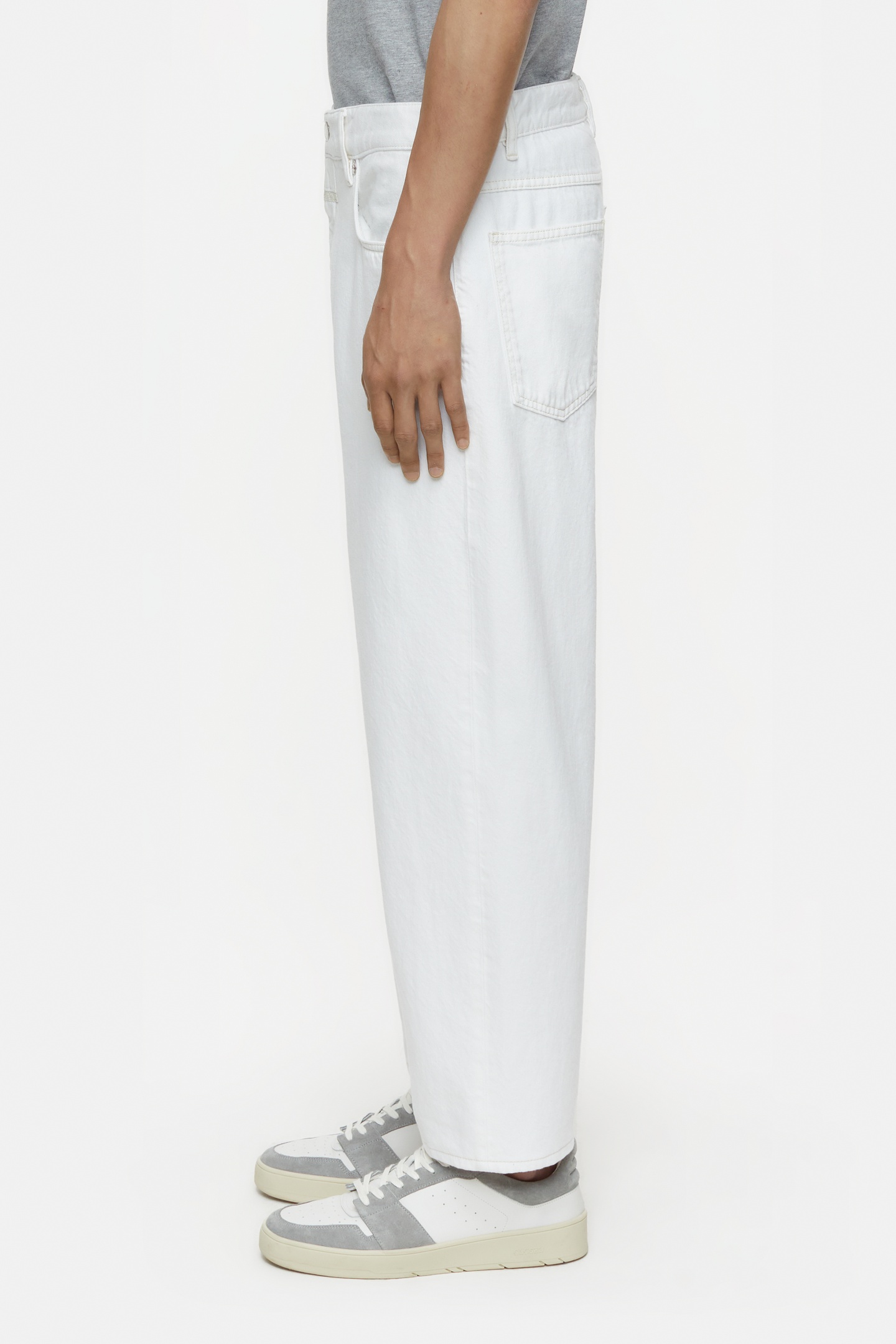 SPRINGDALE RELAXED JEANS IVORY 5