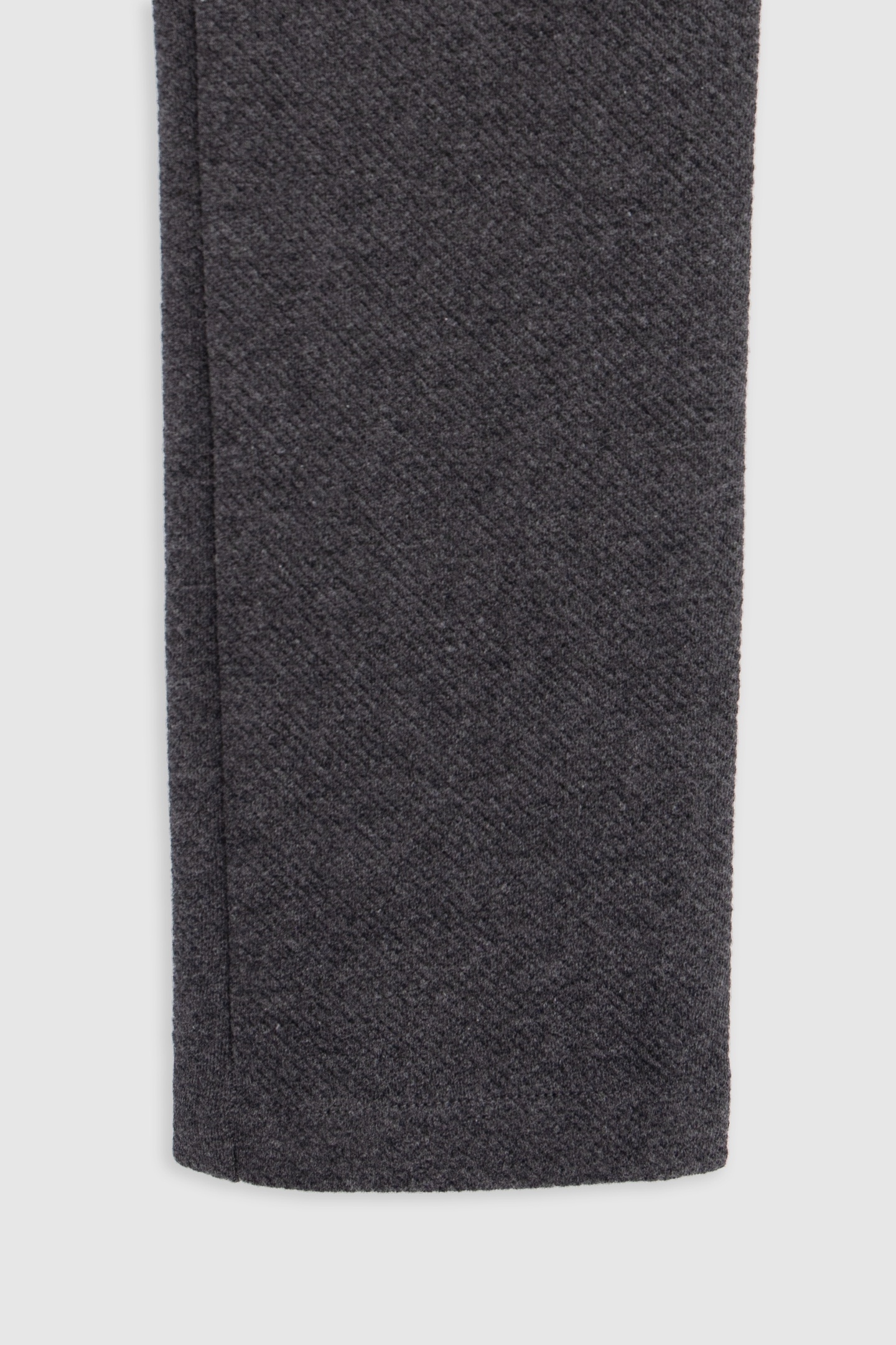 BOY'S CHINO GREY KNIT OTTOMAN PANTS 4