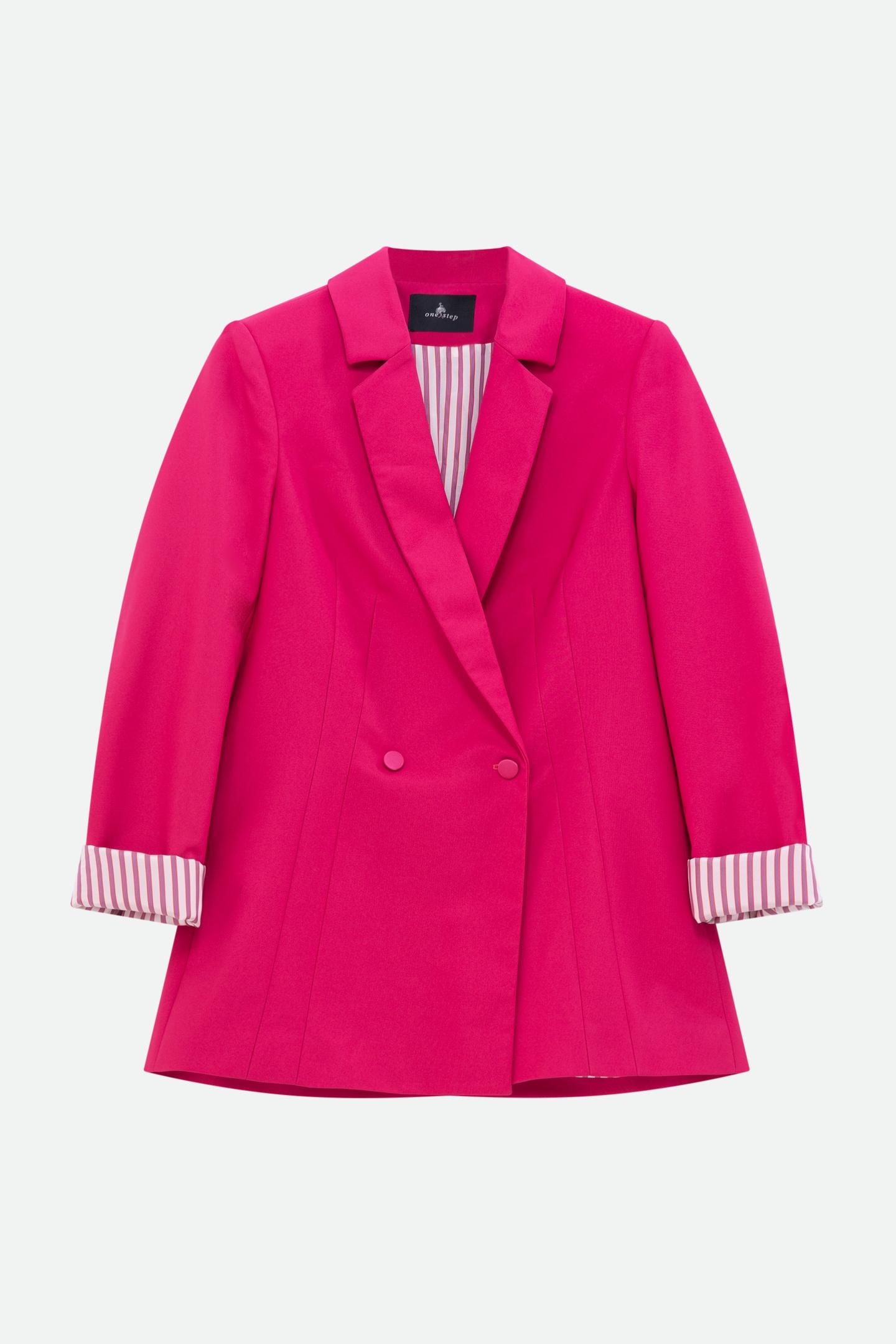 VILA - PINK DOUBLE-BREASTED SUIT JACKET 6