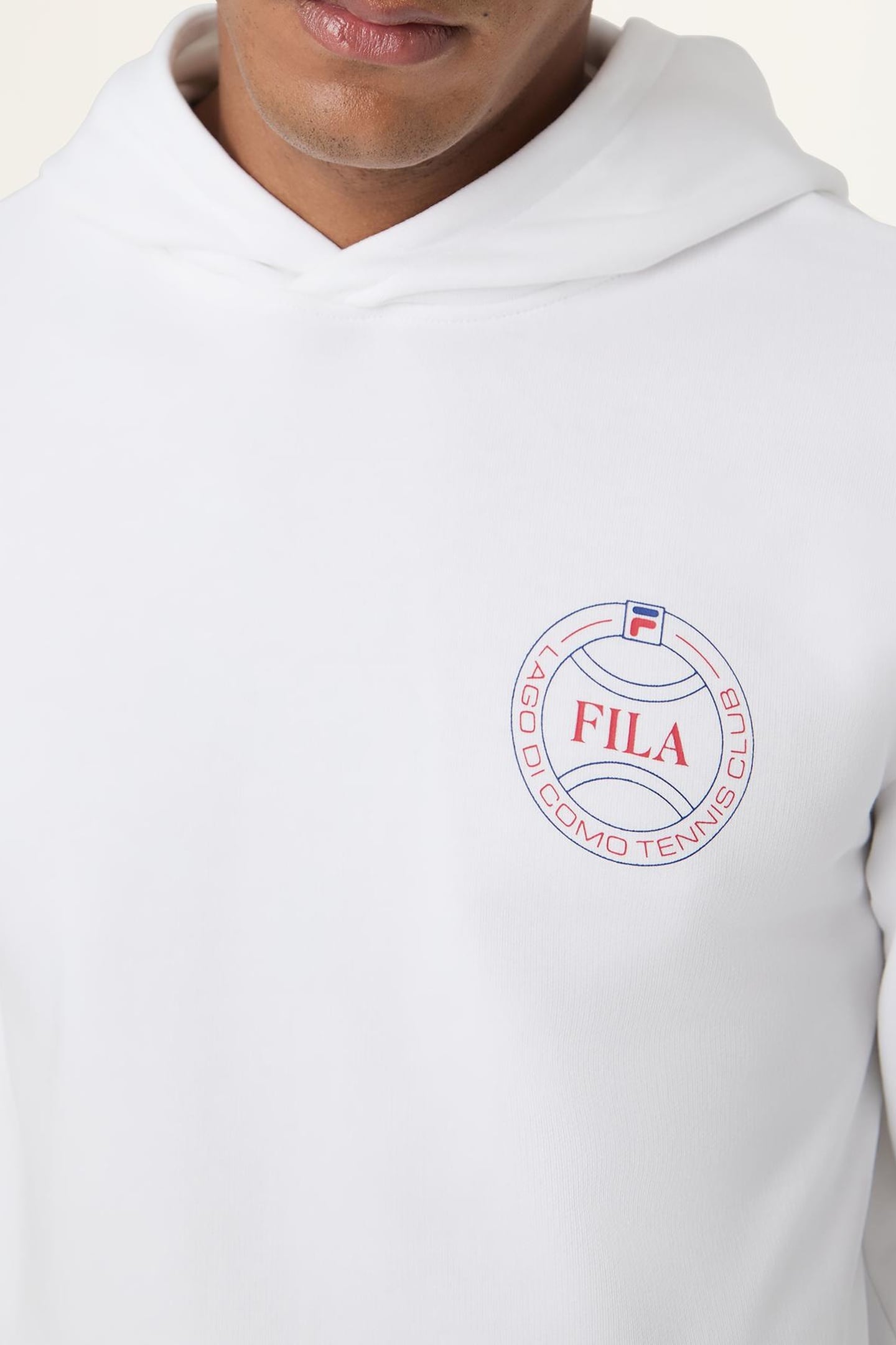 PARELLA RELAXED GRAPHIC HOODIE BRIGHT WHITE 6