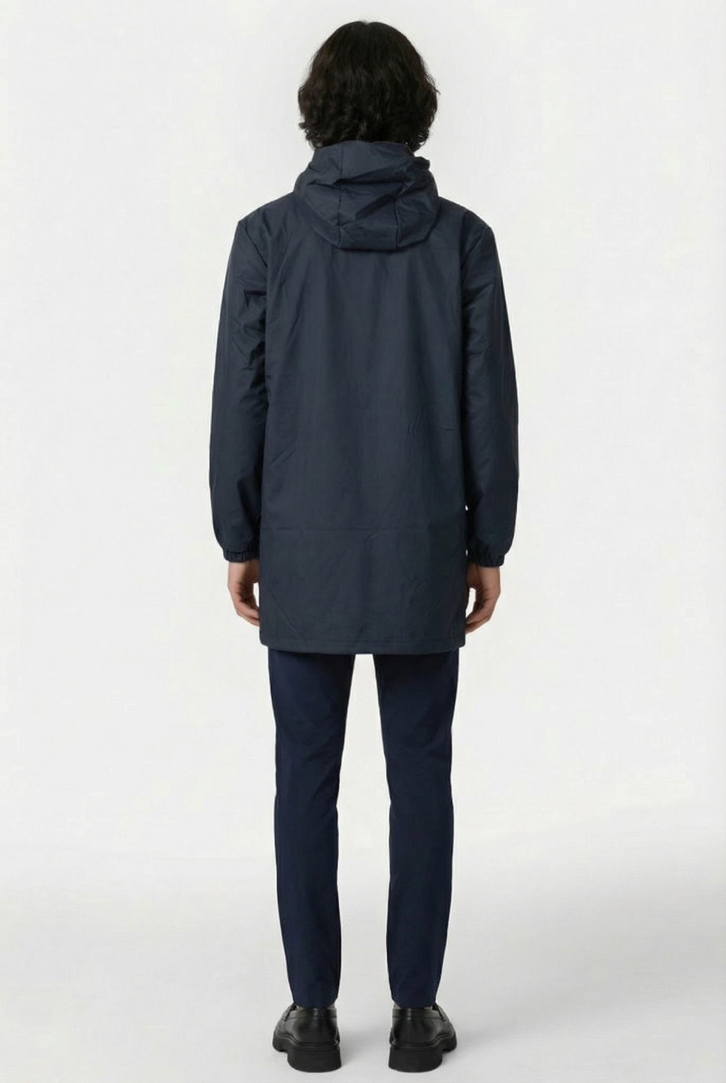 UNISEX LOHJA LONG INSULATED JACKET W3T2 NAVY 5