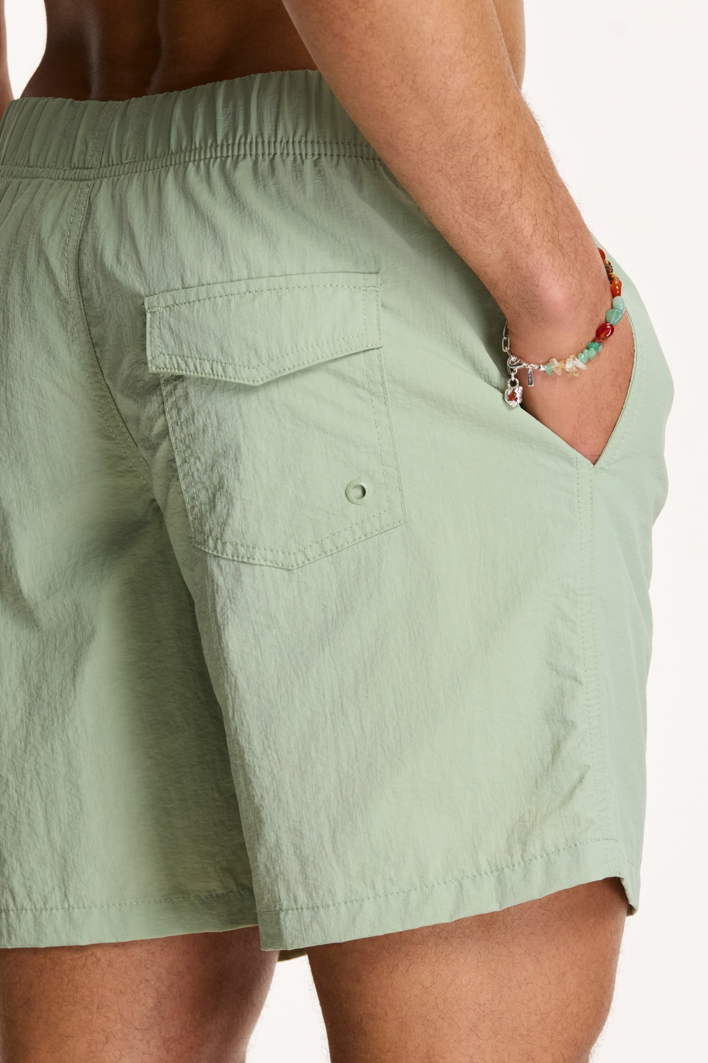 SWIM SHORTS NICK DUST GREEN 7