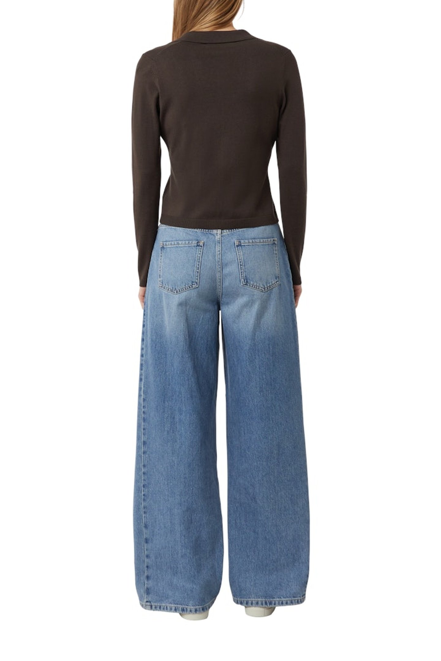 COMMA CARDIGAN BROWN-DARK 3