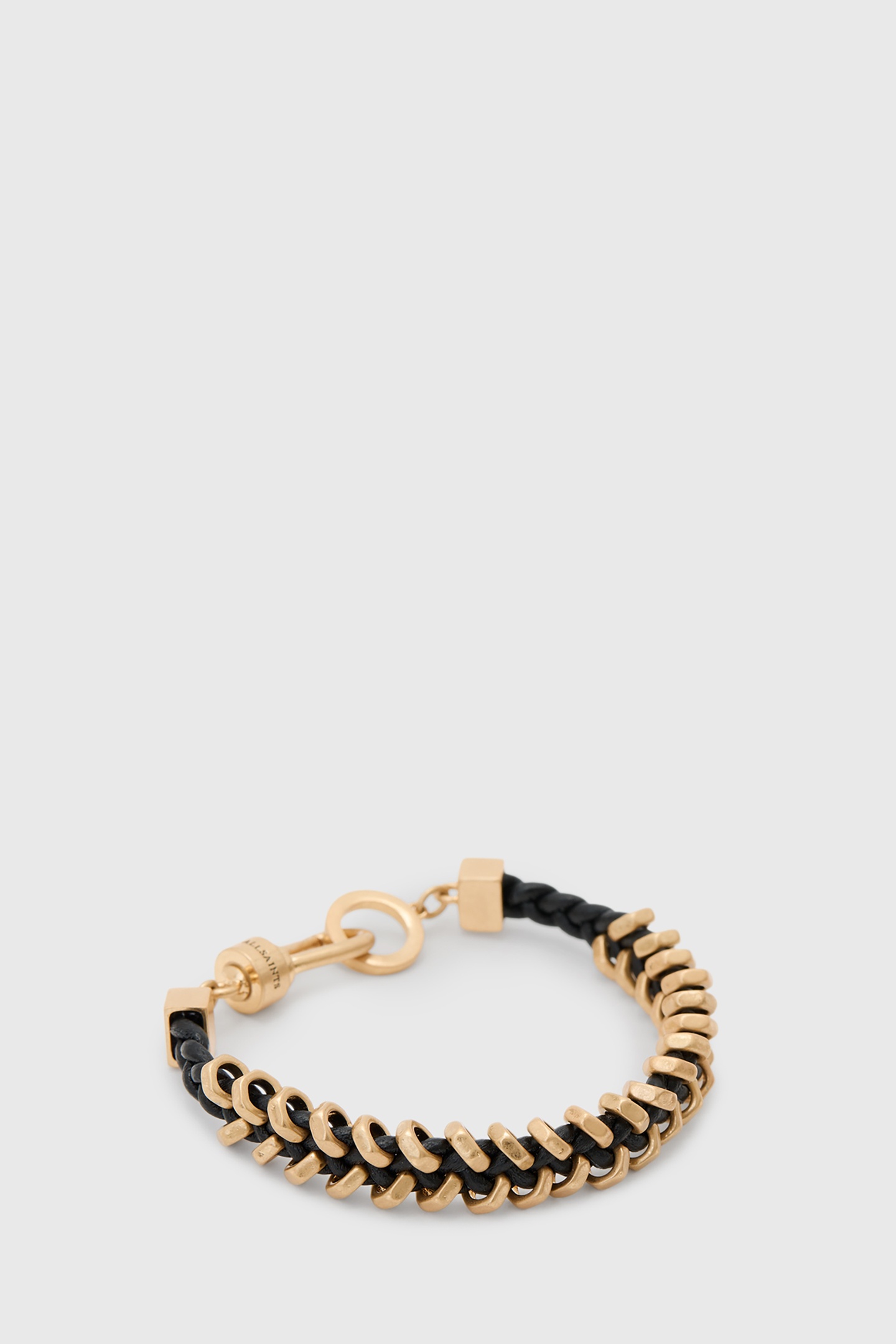 VALERIA BRACELET BLACK/WARM BRASS 1