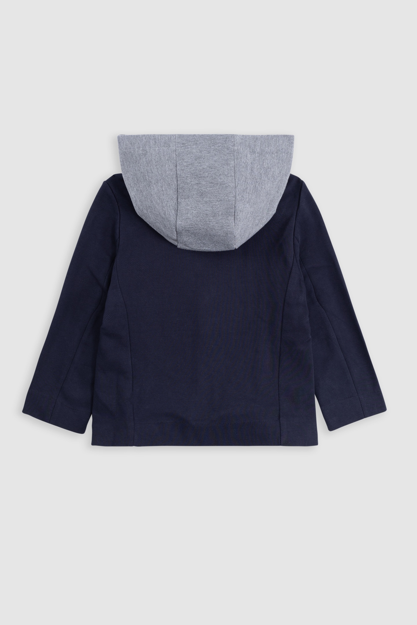 BOYS' NAVY SUIT JACKET WITH REMOVABLE PIPING 3