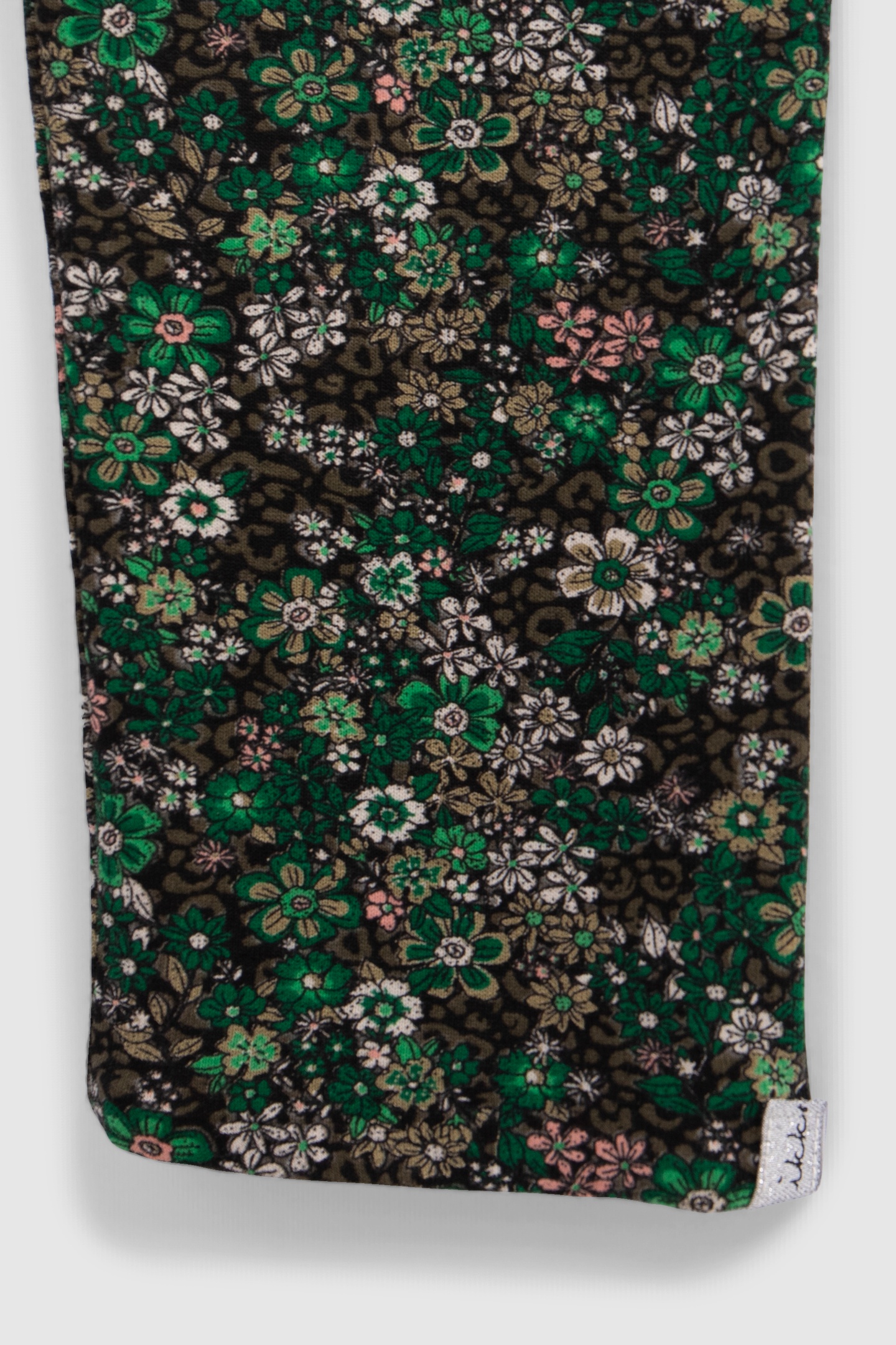 REVERSIBLE LEO-FLORAL AND KHAKI PRINT LEGGINGS FOR GIRLS 3