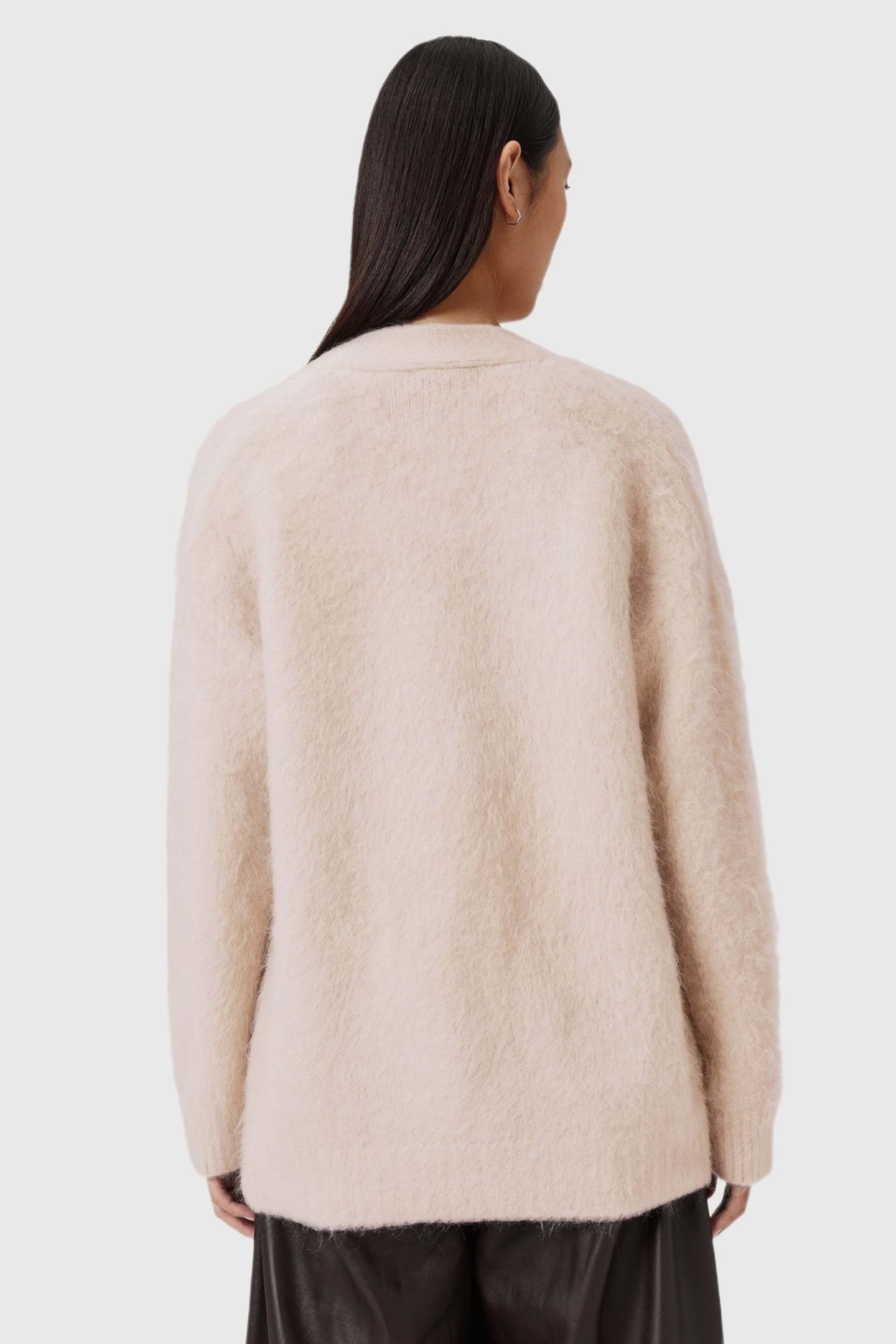 RUBI EMB CARDI PEARL WHITE 5