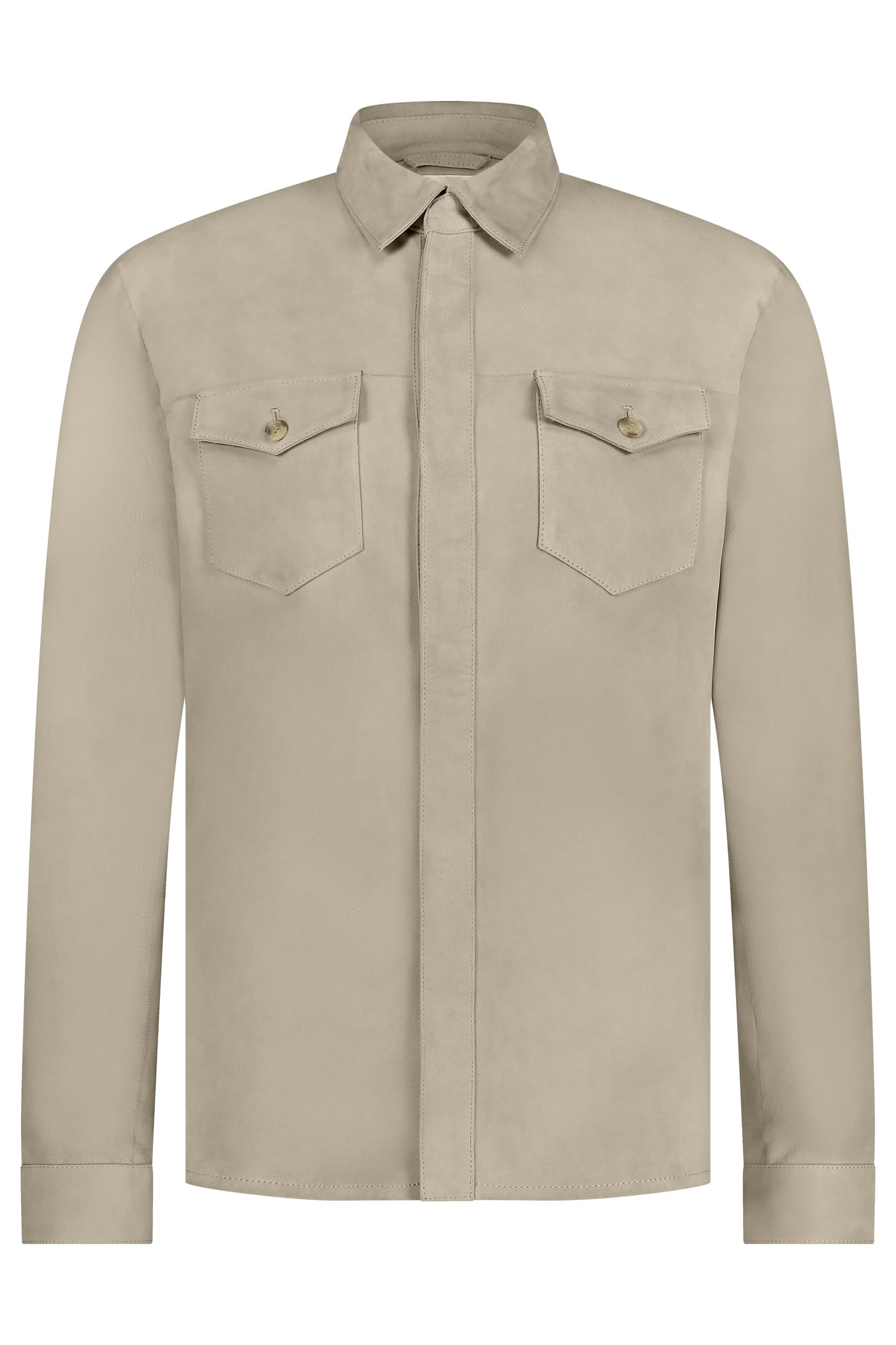 ROCCO OVERSHIRT TAUPE 4