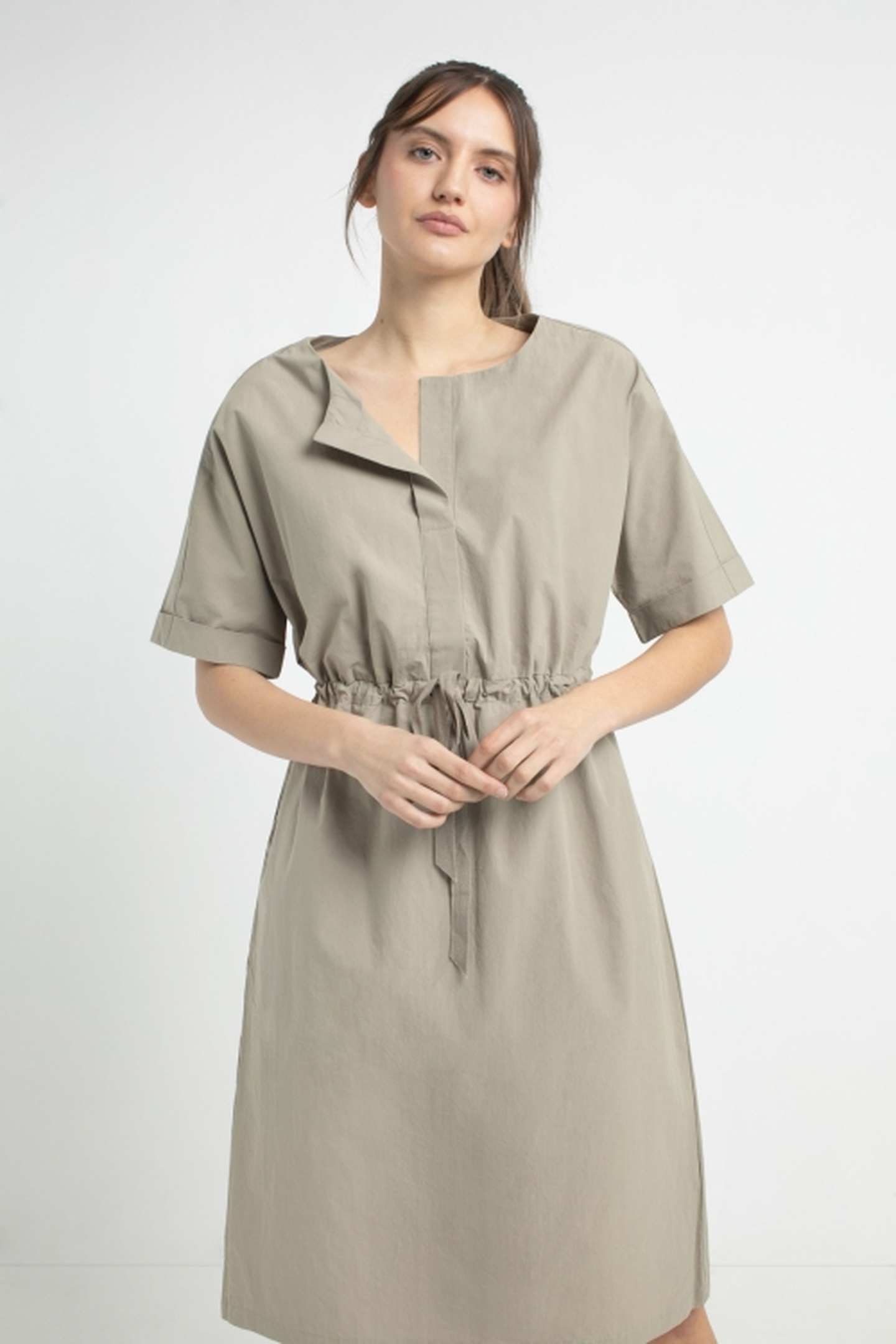 JANE DRESS LIGHT OLIVE 2