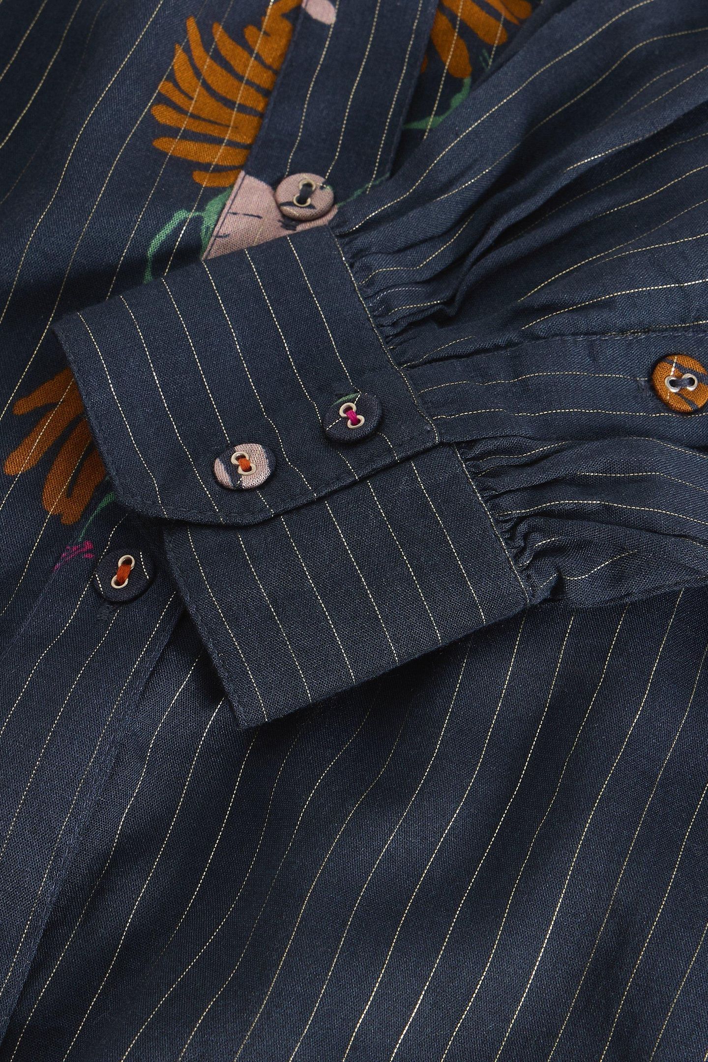 YUKI TOP NAVY MULTI 5