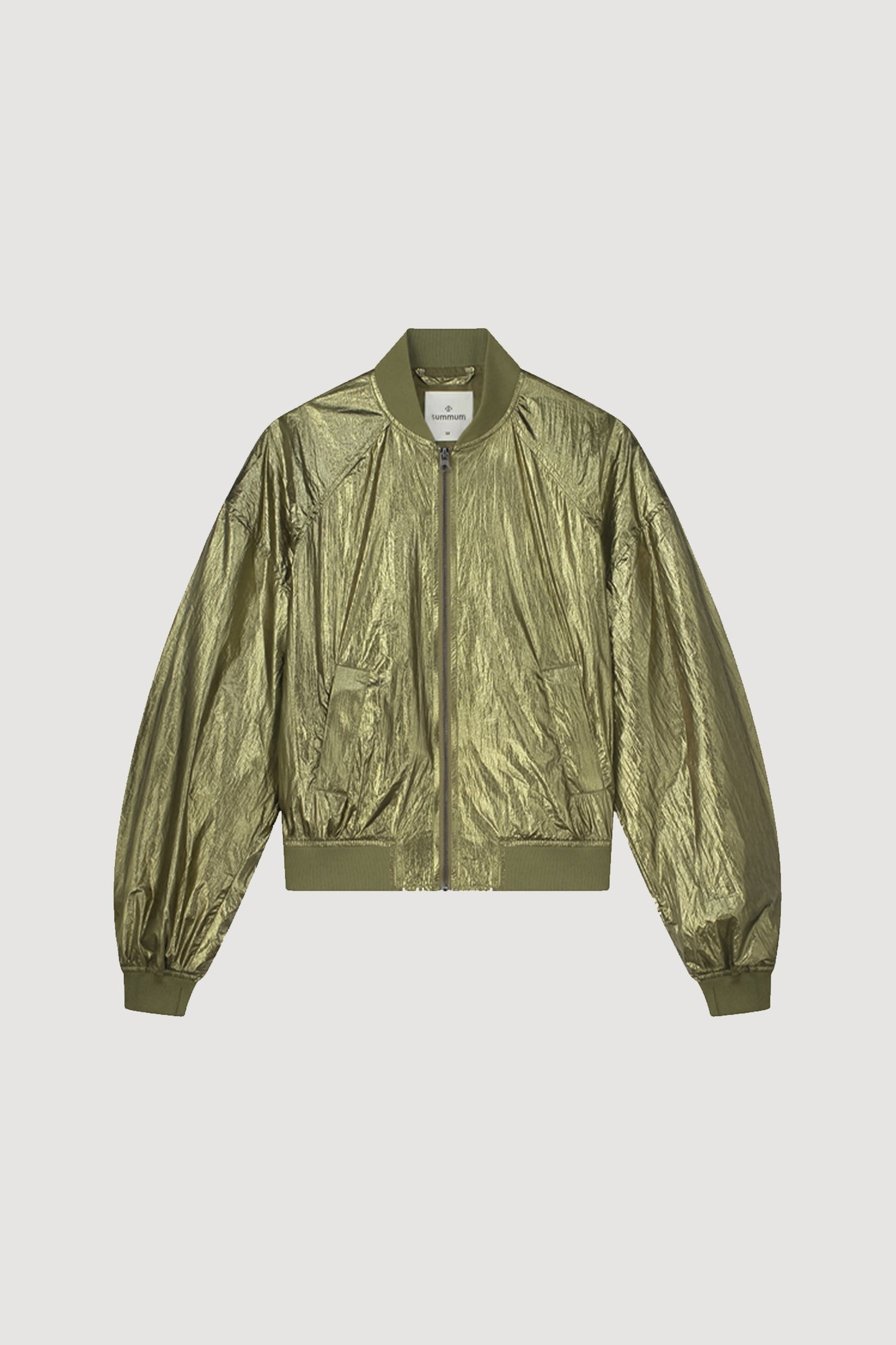 BOMBER METALLIC COMBAT GREEN 3