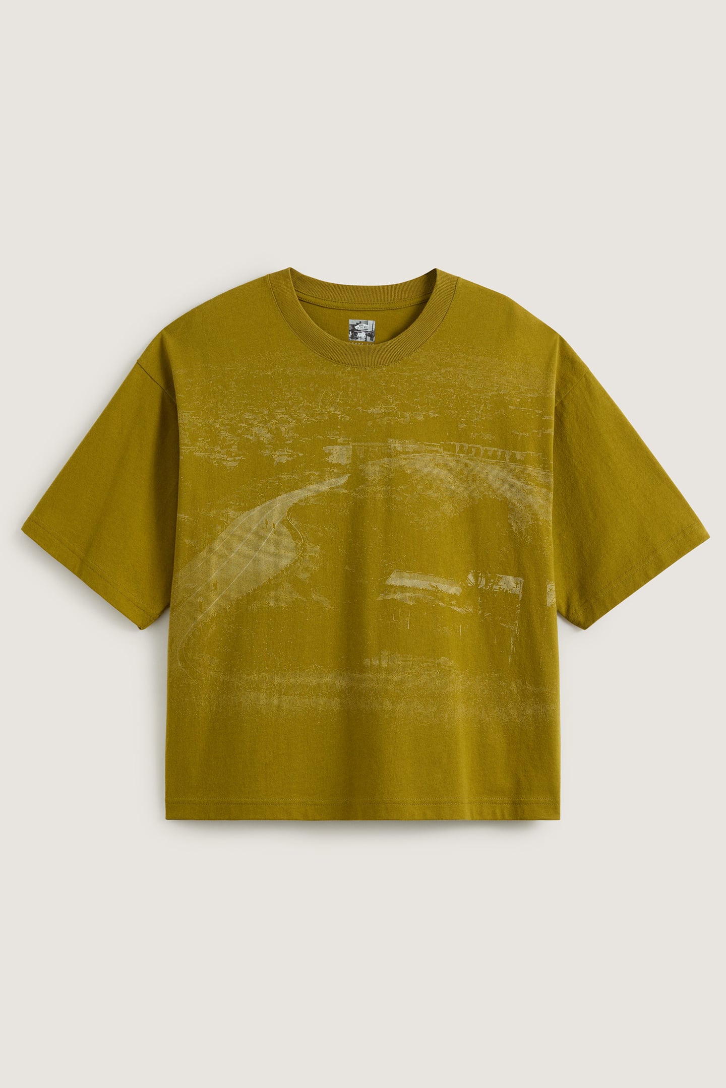 SKATE ATIBA HAZE HILLZ BOMB SHORT SS TEE BURNT GOLD 1