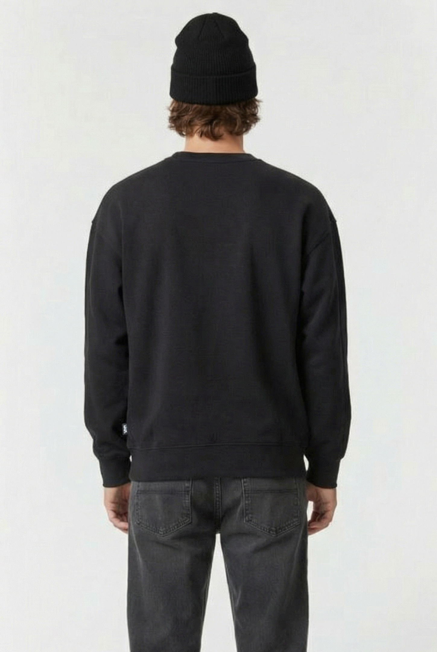 LX PREMIUM CREW FLEECE BLACK 2