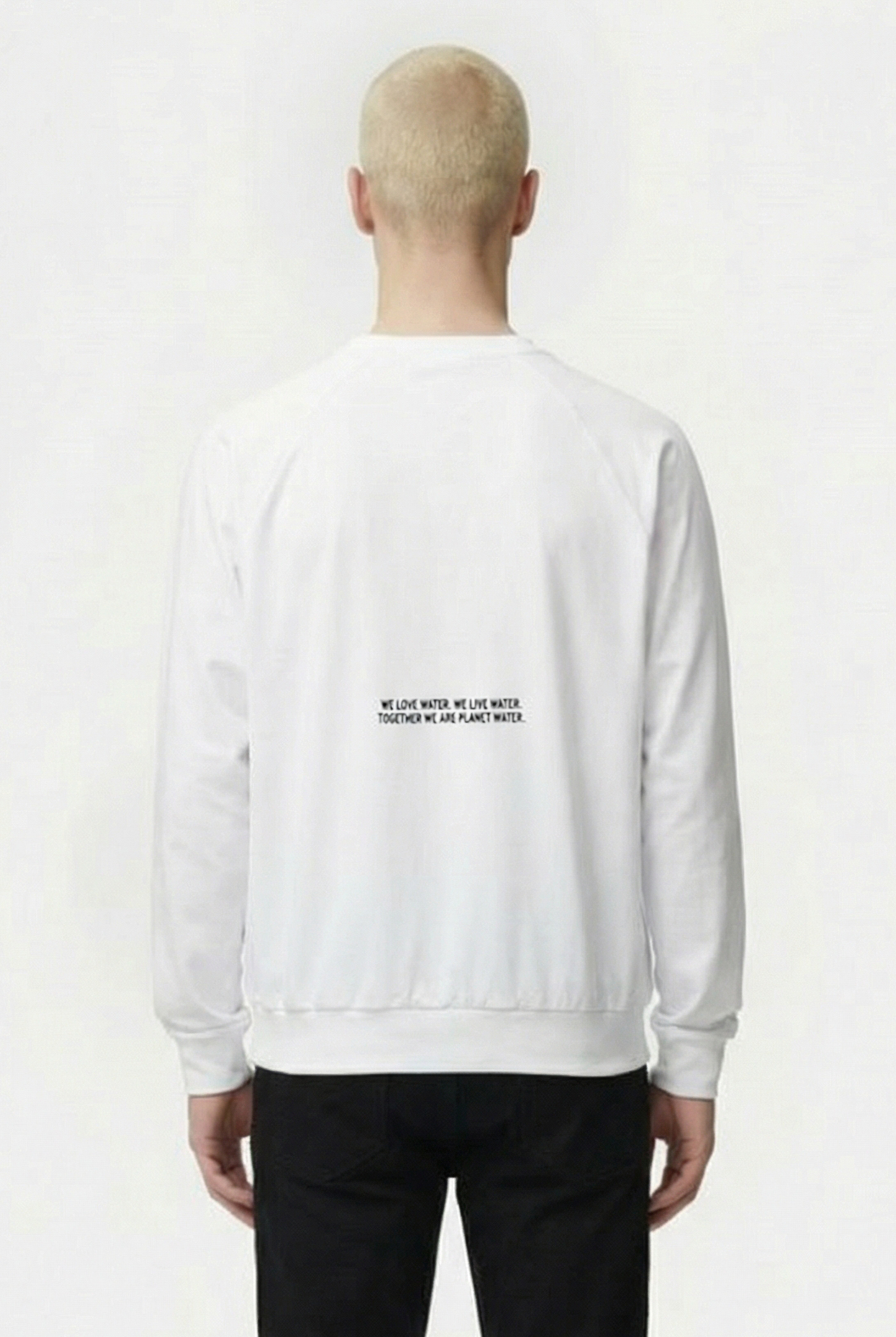 MEN'S CREW SWEAT MPH WHITE 2