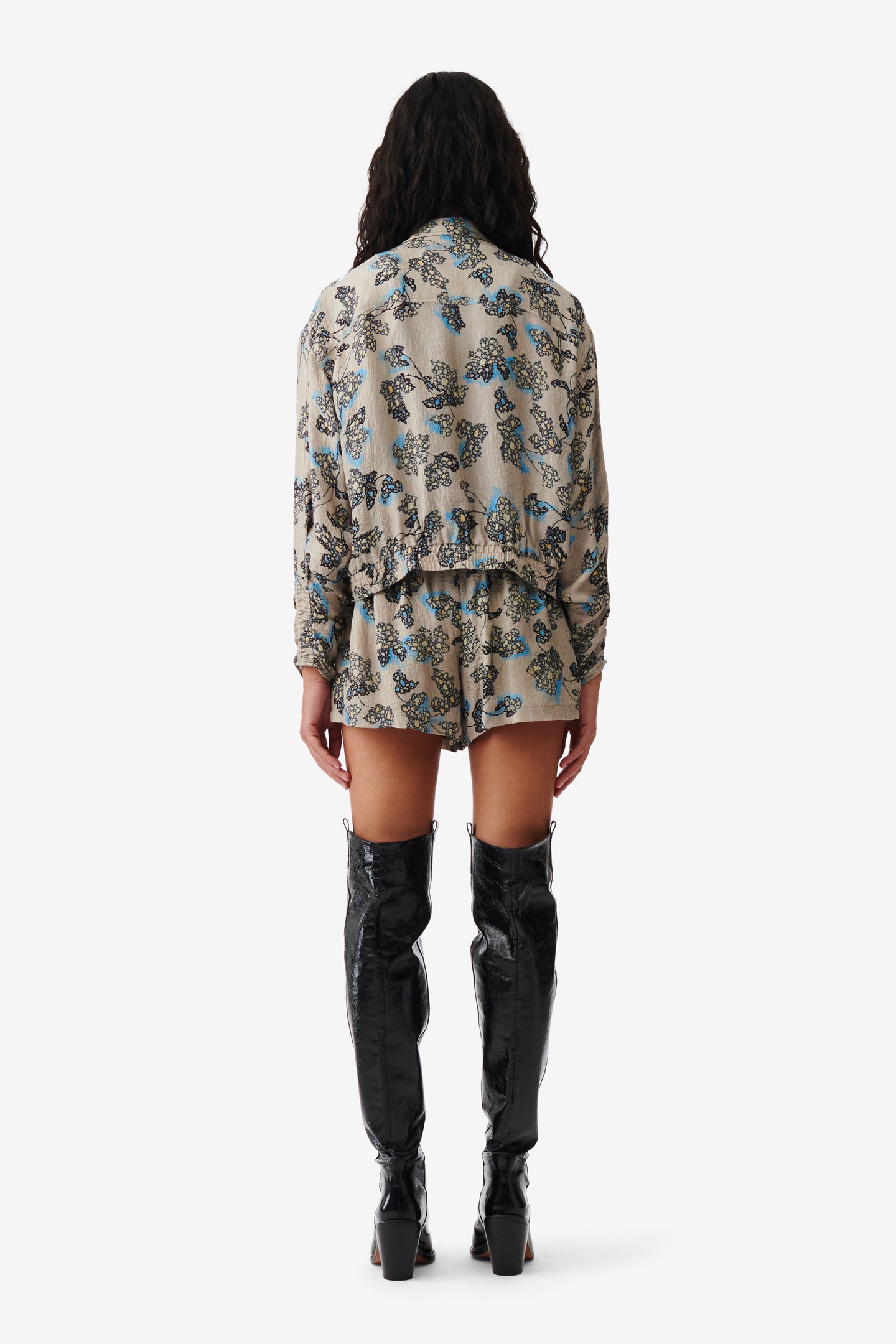 SOMIA JACKET BEIGE MULTICO 3