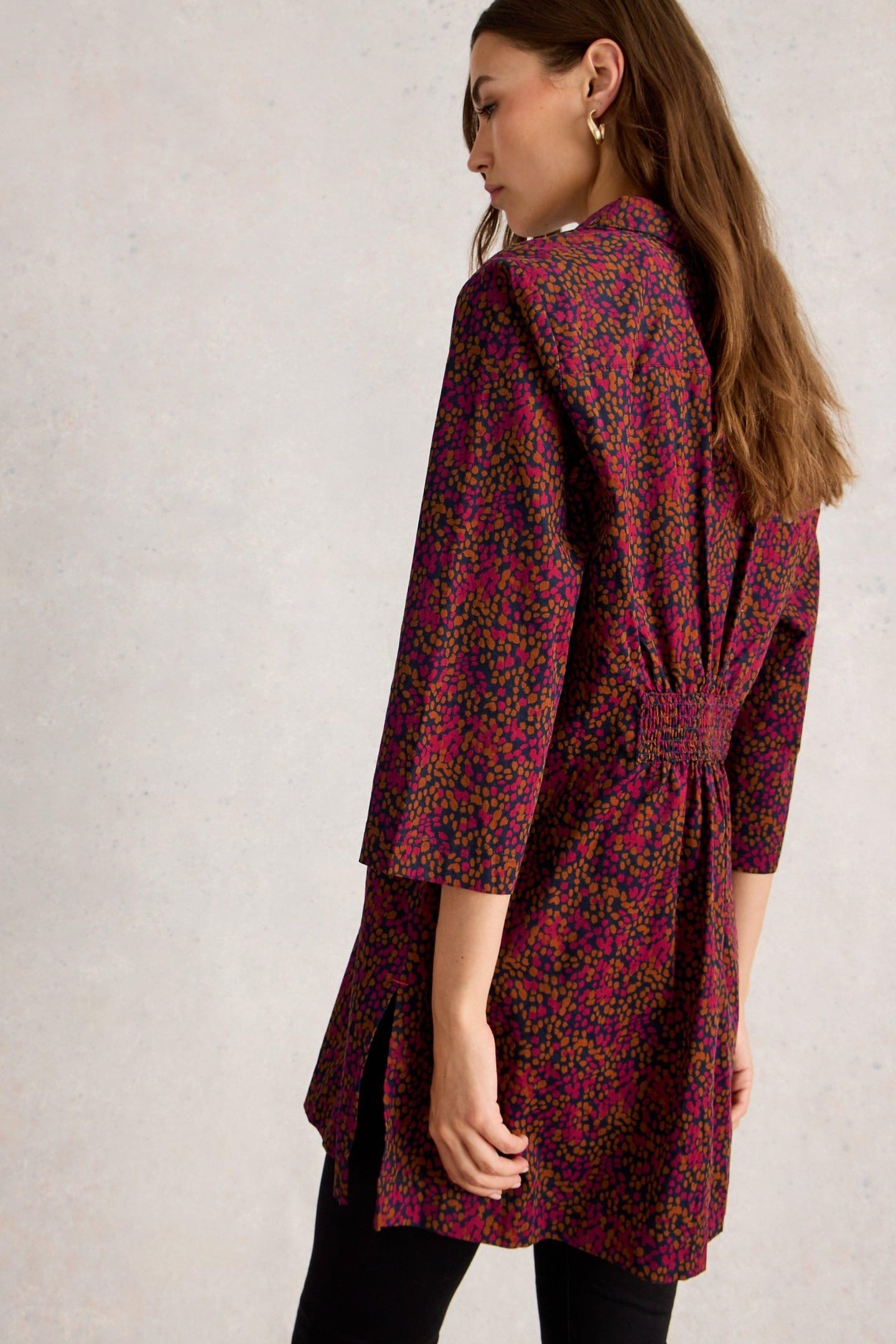 BLAKE CORD TUNIC PINK MULTI 2