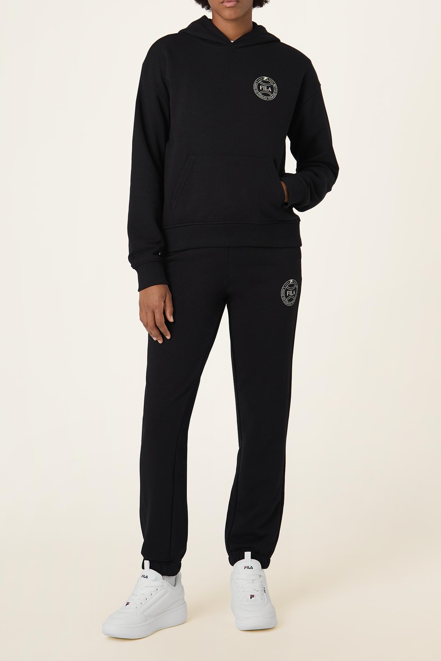 PARELLA RELAXED HOODIE BLACK 2