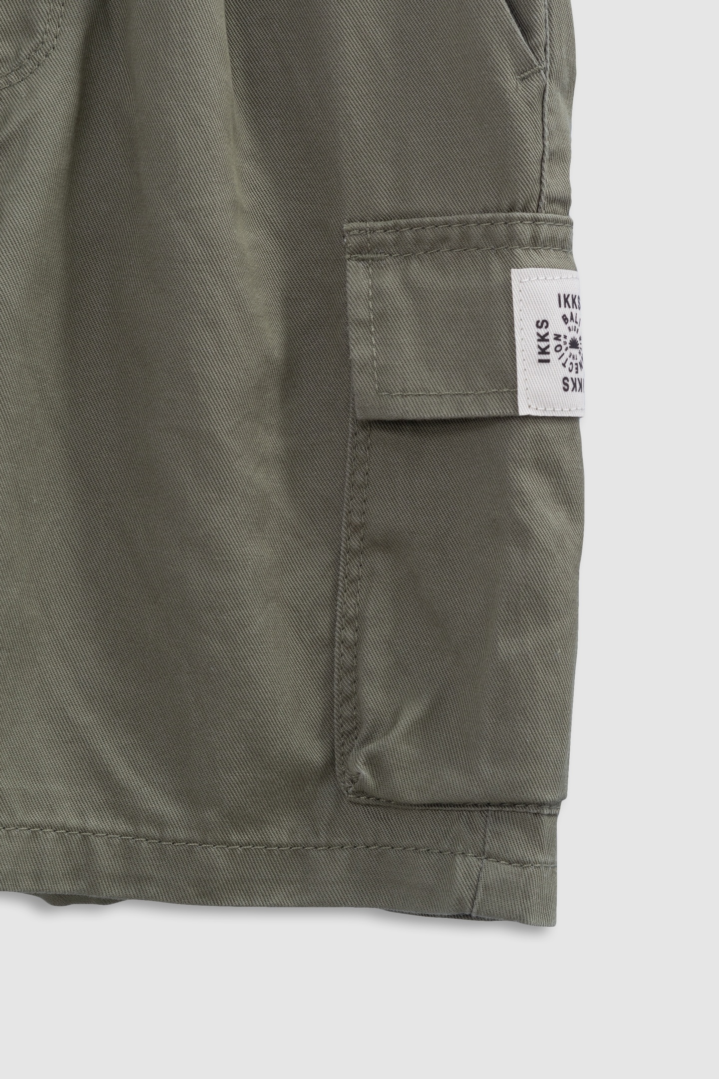 BERMUDA SHORTS JOGGER KHAKI MIX LYOCELL 4