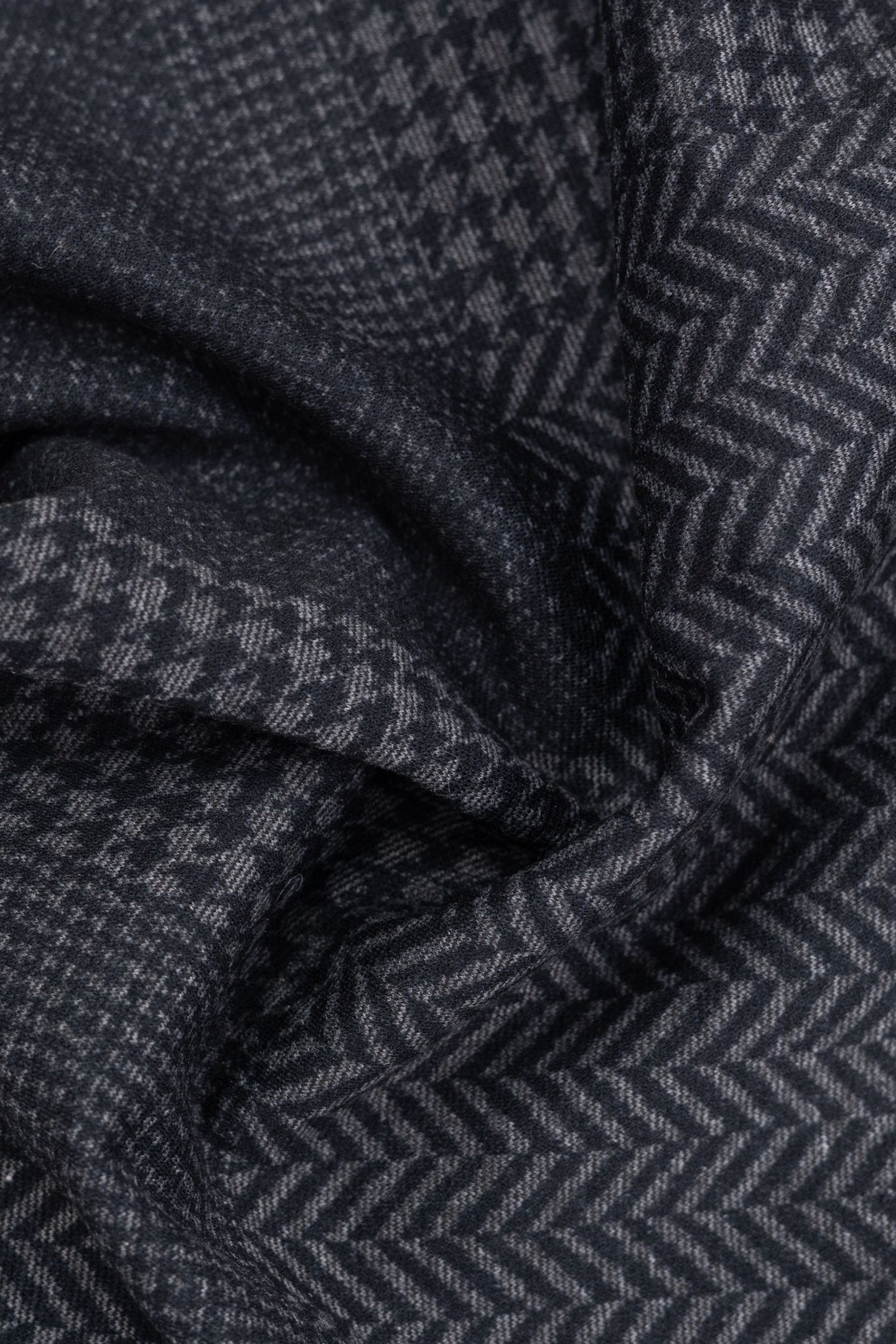 PATCHWORK EFFECT MILANO GREY KNIT SHORT SKIRT 10