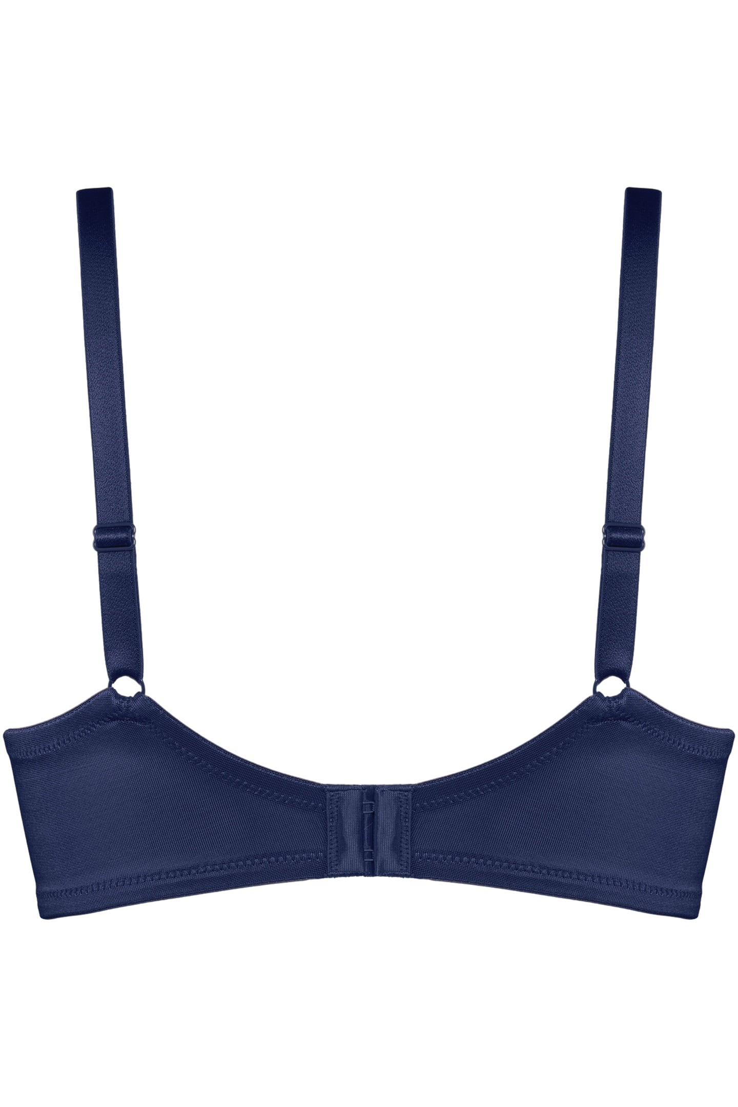 MORANA DARK SKY BLUE PLUNGE BALCONY BRA 3