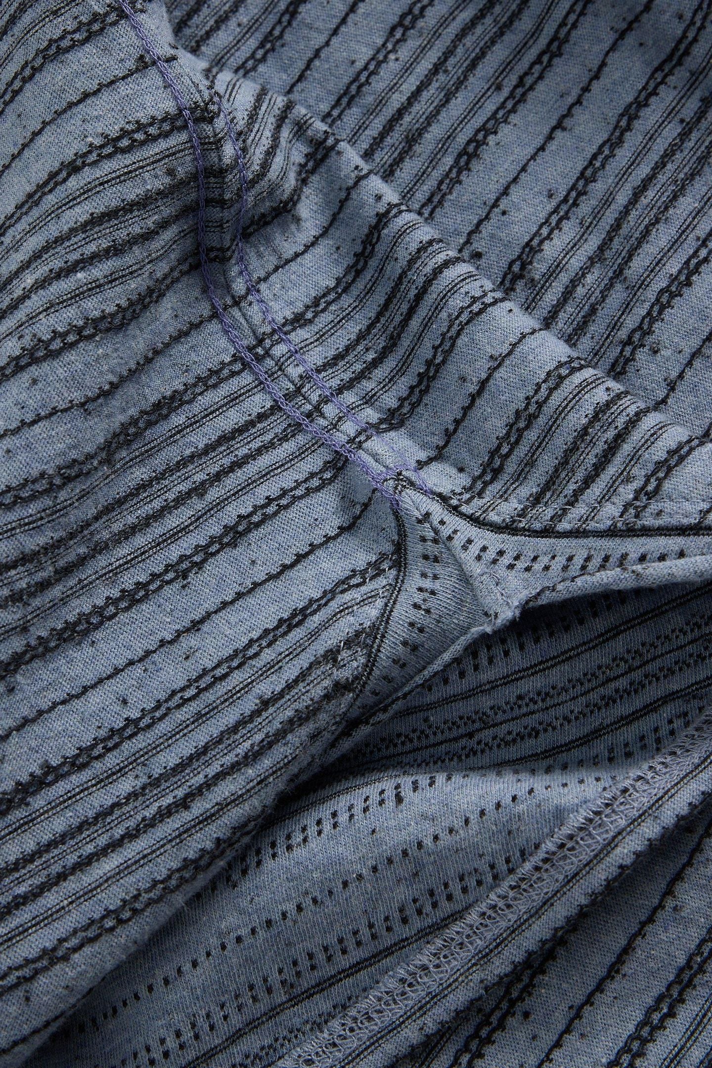 CLARA STITCH TEE MID BLUE 5