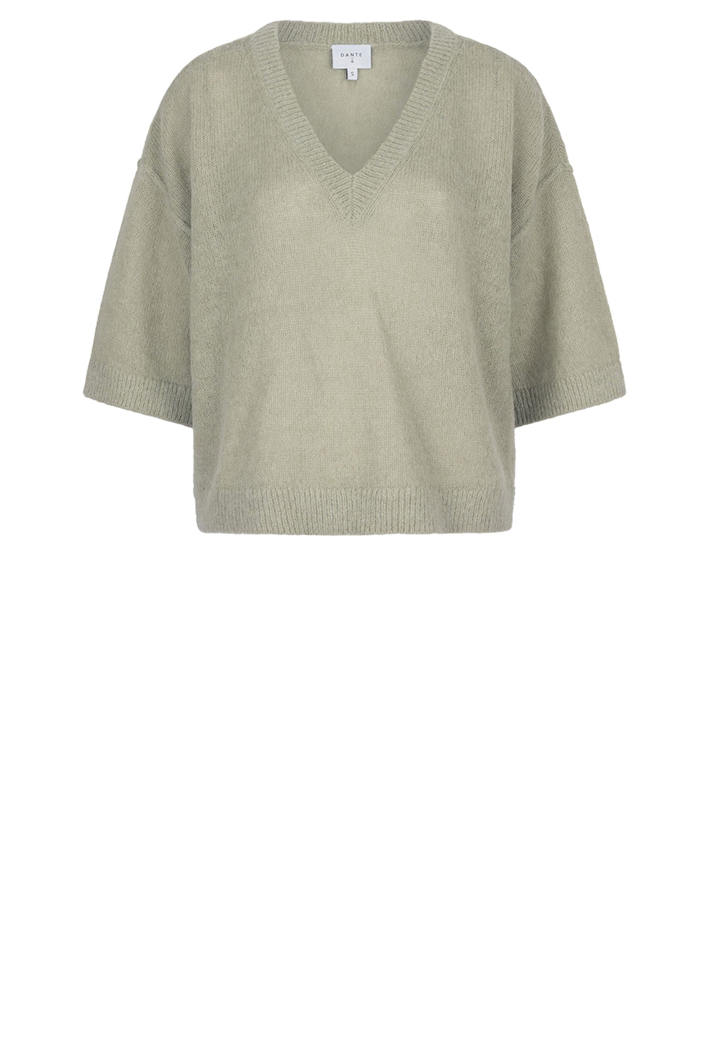 TALYA V-NECK SWEATER SUNLIT GRASS 5